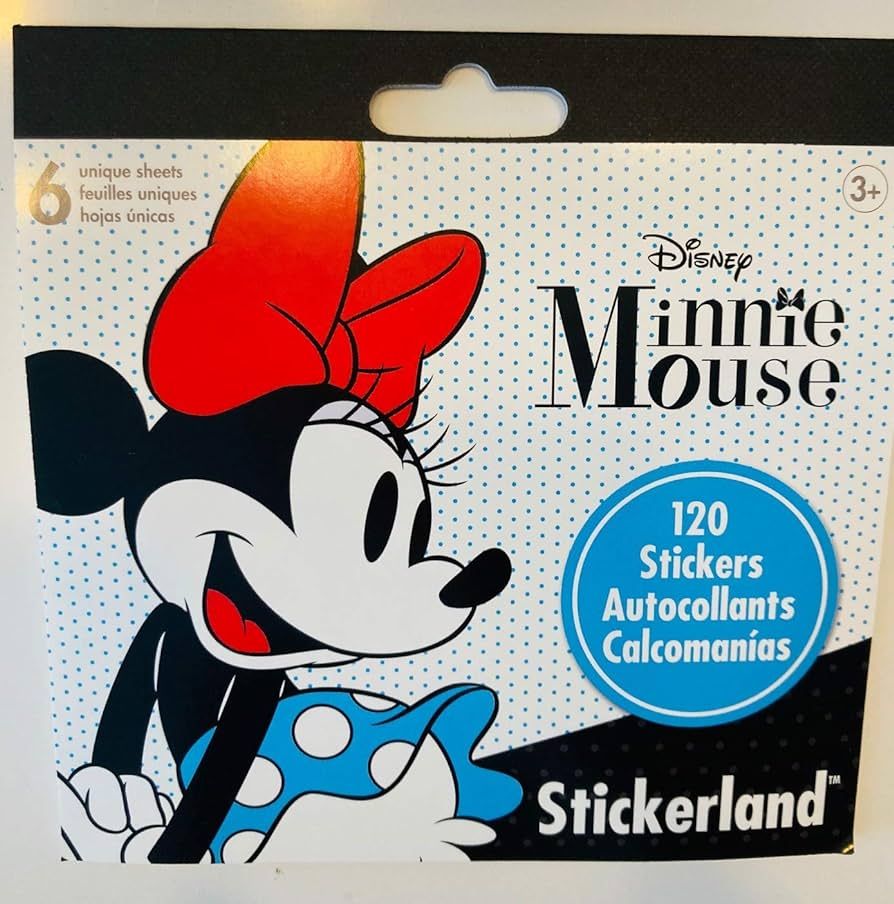 Minnie Mouse Tropical - Mini STICKERLAND Pad - 6 Page | Amazon (CA)