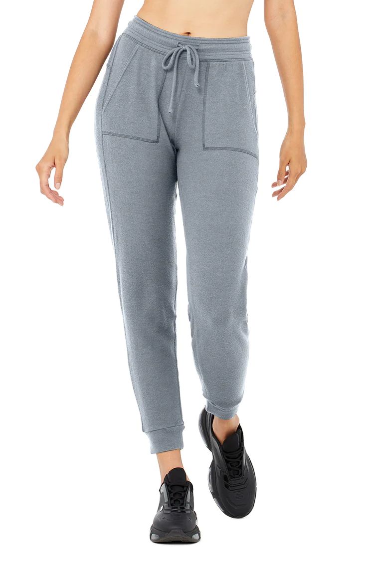 Soho Sweatpant - Athletic Heather Grey | Alo Yoga