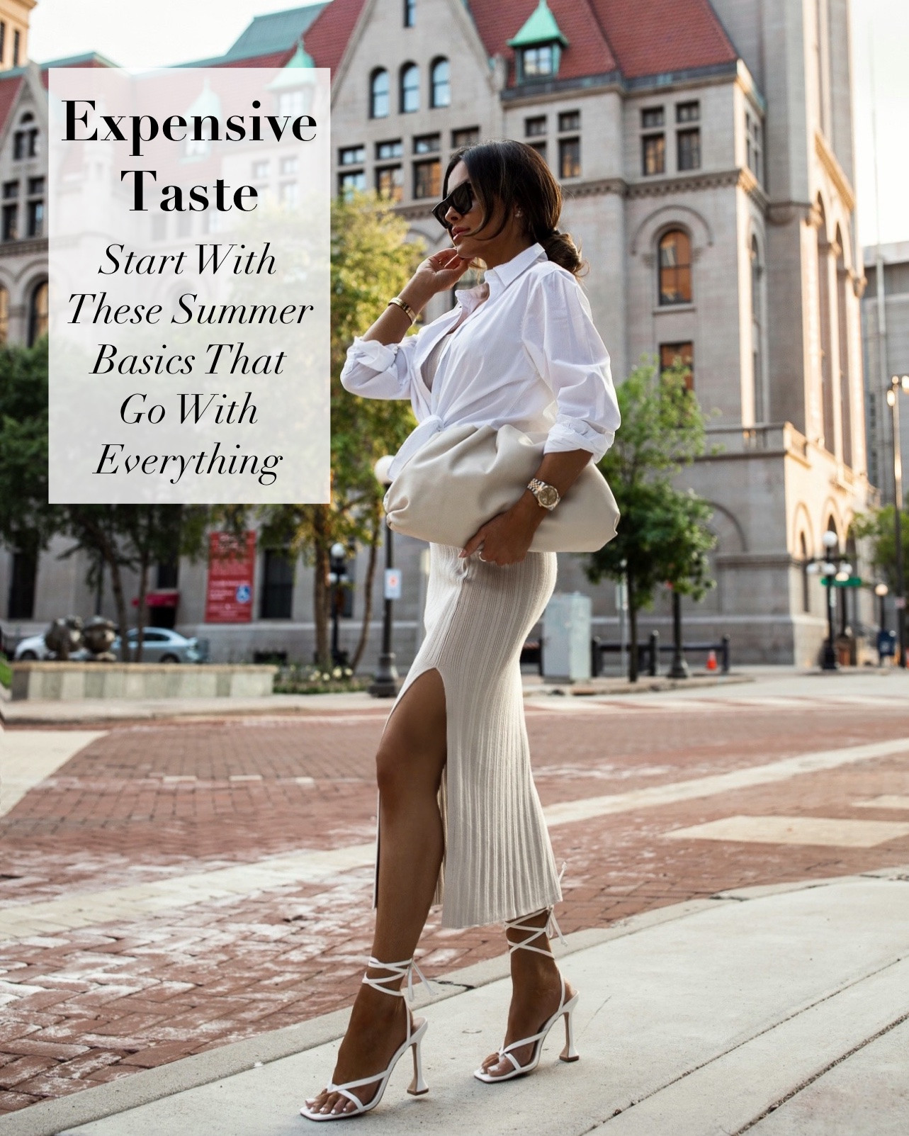 If you love neutrals, you will love these summer pieces
Nordstrom workwear / Nordstrom summer outfits 
Wearing a size 23 in Mother jeans 
Zara outfits for summer 
Gucci sandals 
Chanel flats run TTS

#LTKootd #LTKOver40 #LTKSeasonal