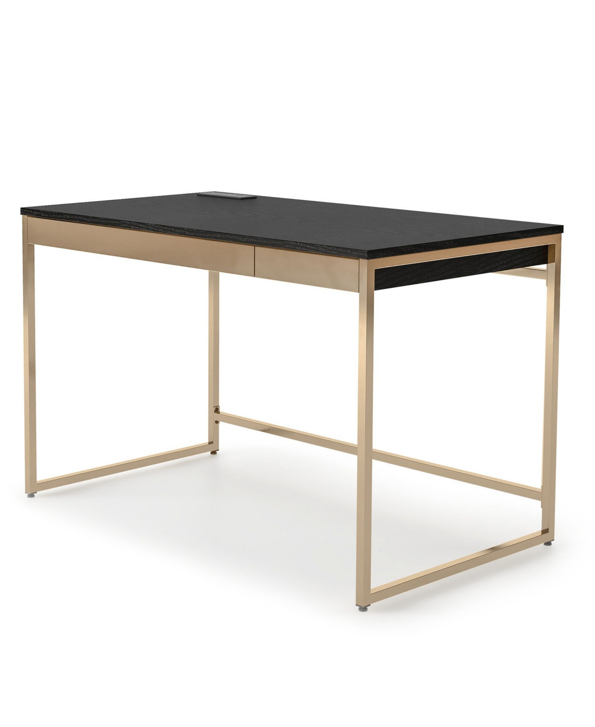 Morrey 2-Drawer Writing Desk - Champagne | Macy's