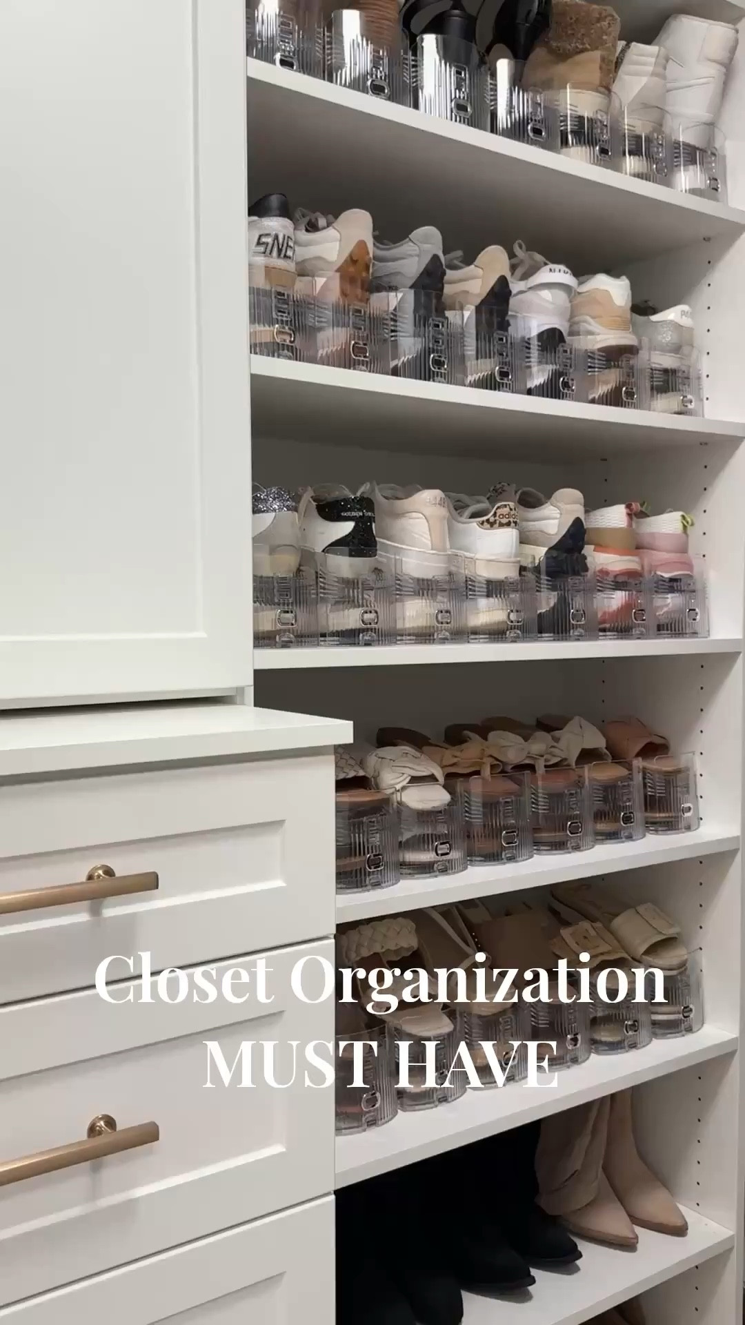 A closet MUST Have! If you have to many shows for your closet space these are for you!! Save you so much space and makes that mess of shows look sparky and pretty! 

@Wayfair #wayfair #ad #wayfairpartner #springcleaning 

#LTKSeasonal #LTKSaleAlert #LTKHome