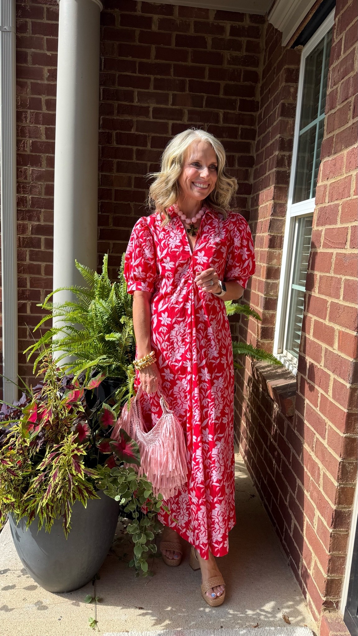 Wearing XS dress. Beautiful
Lightweight dress for summer and into fall. Can also be worn belted. Cute teacher dress too and would look good with sneakers

#LTKgrwm #LTKootd #LTKOver40