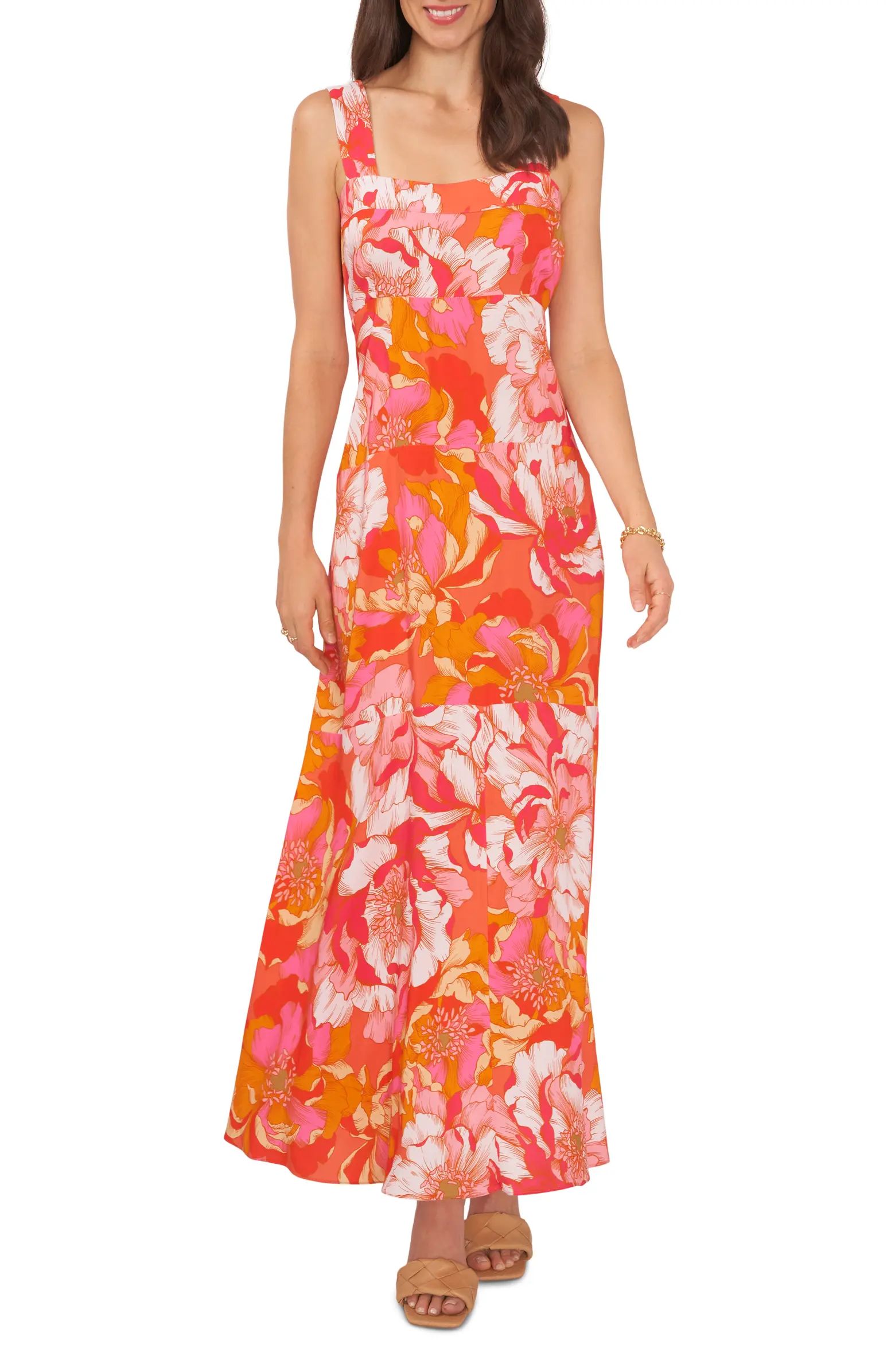Floral Tiered Maxi Dress | Nordstrom