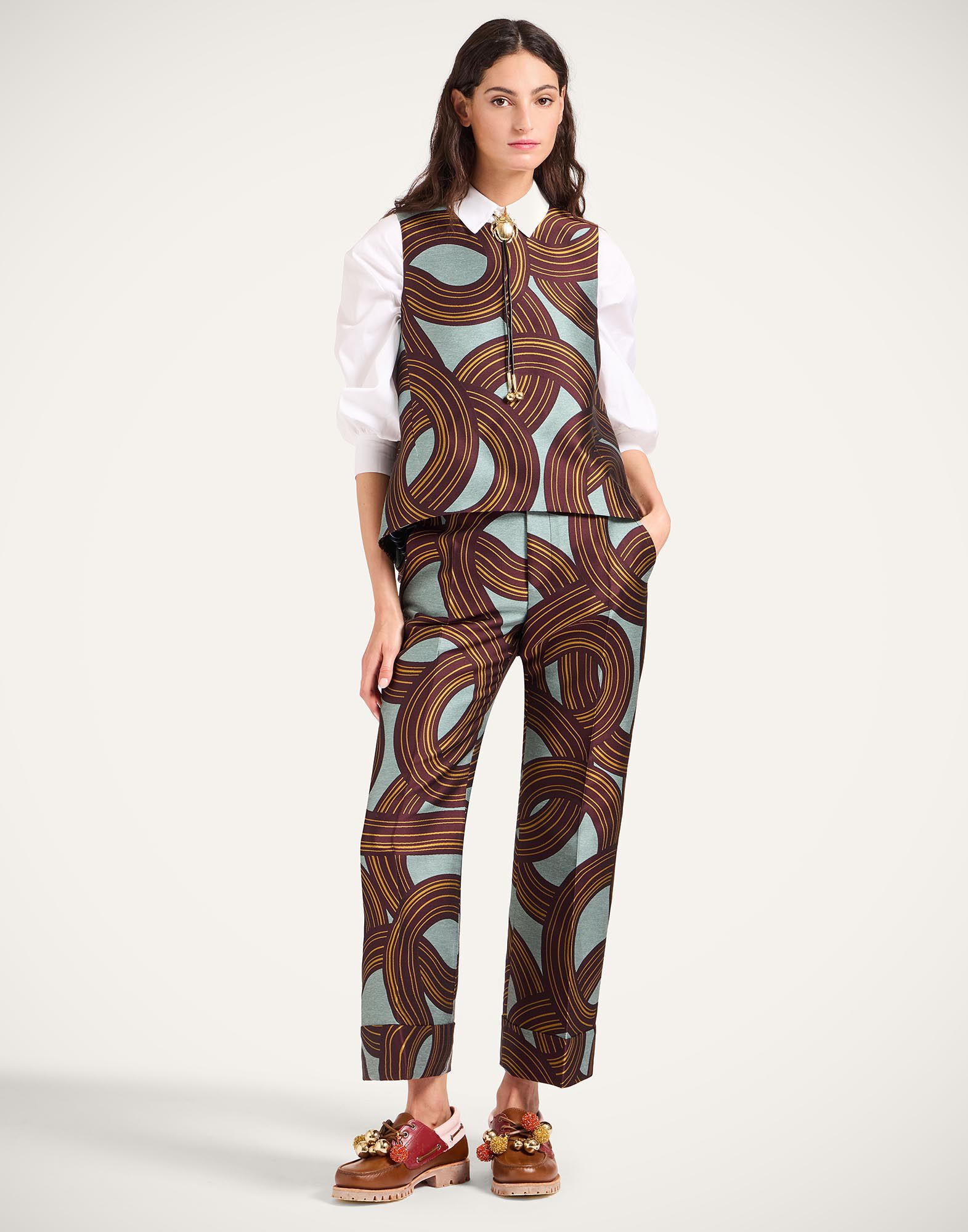 Hendrix Pants in Montecarlo Dusty Blue for Women | La DoubleJ | La DoubleJ