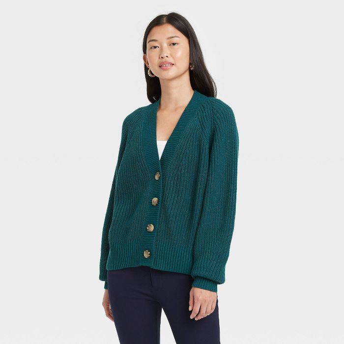 Women's Button-Front Cardigan - A New Day™ | Target