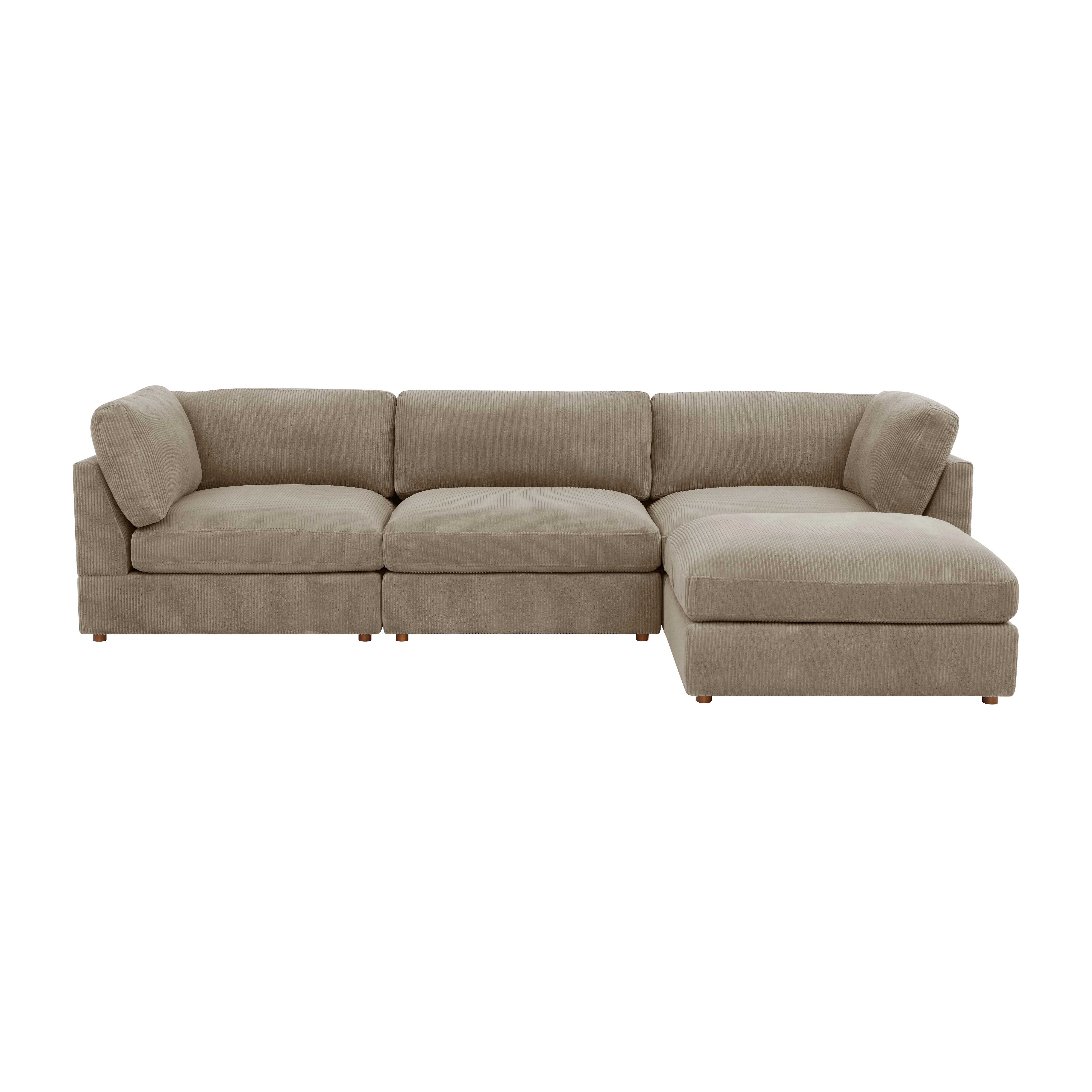 Accreton Modular Corduroy Sectional | Wayfair North America