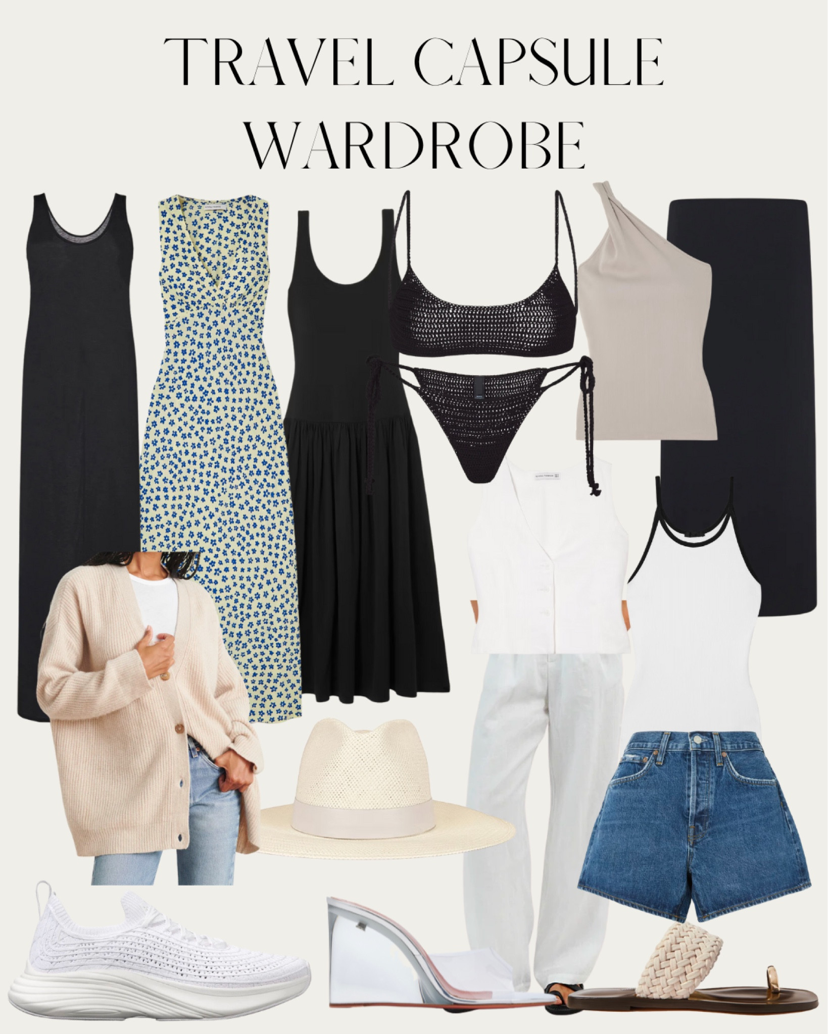 I love packing a capsule travel wardrobe to make sure I don’t overpack. Here are some of my favorite summer travel pieces!

#LTKstyletip #LTKtravel #LTKSeasonal