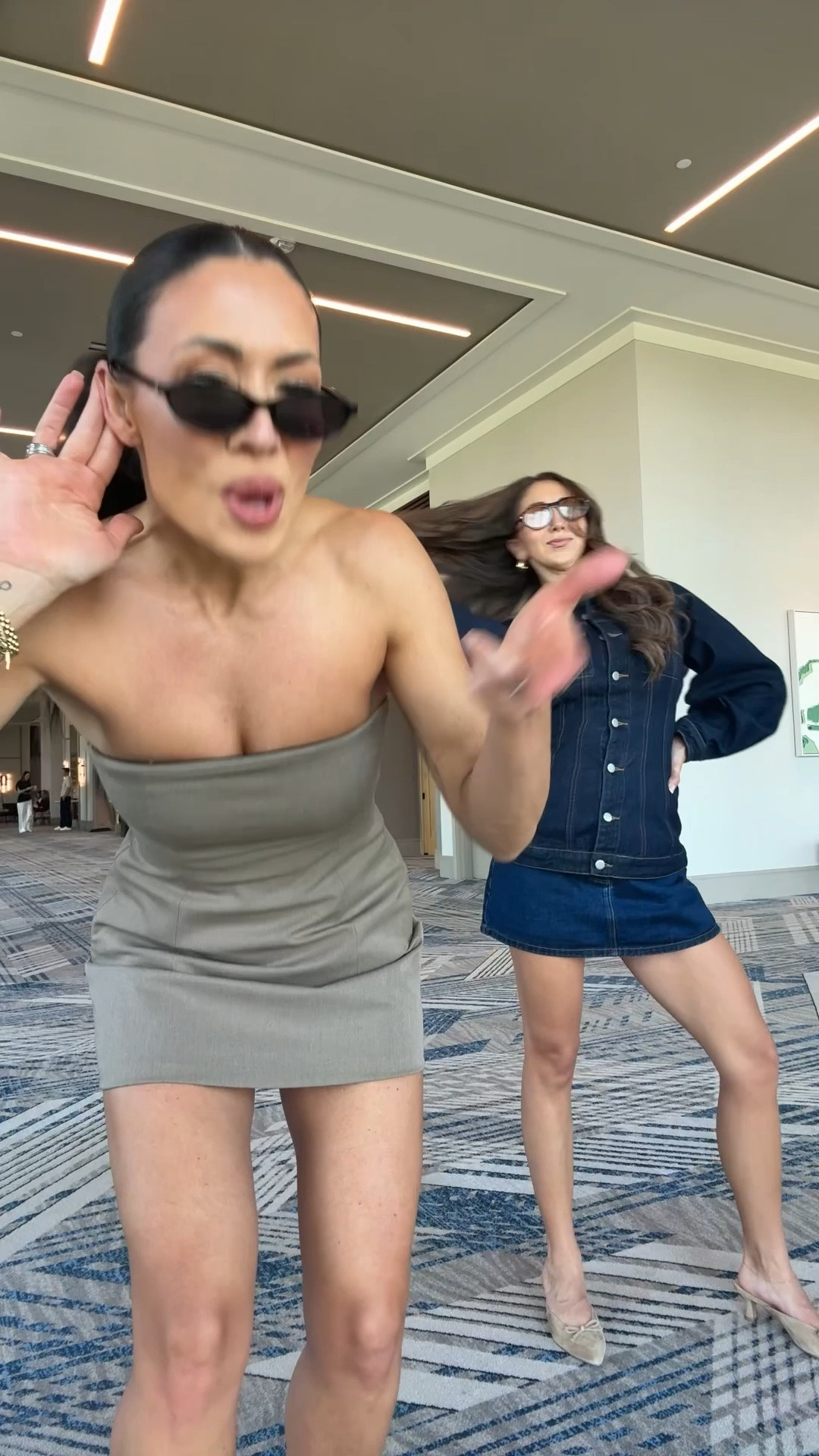 Ayyyyy the girlies are together!!! Sharing what I wore for this fun reel 
@abercrombie size XS top, size XS skort

Taupe set 
Fall set

#LTKootd #LTKCon #LTKgrwm