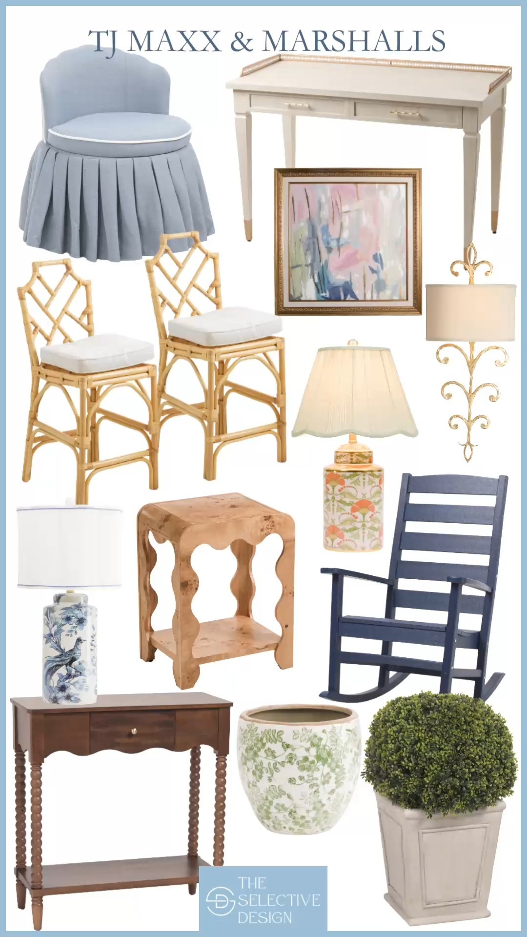 So many amazing and affordable home decor finds at Tj Maxx and Marshall’s right now! 

Grandmillennial home decor | Grandmillennial living room | affordable home finds | outdoor decor | classic home 

#LTKSaleAlert #LTKHome