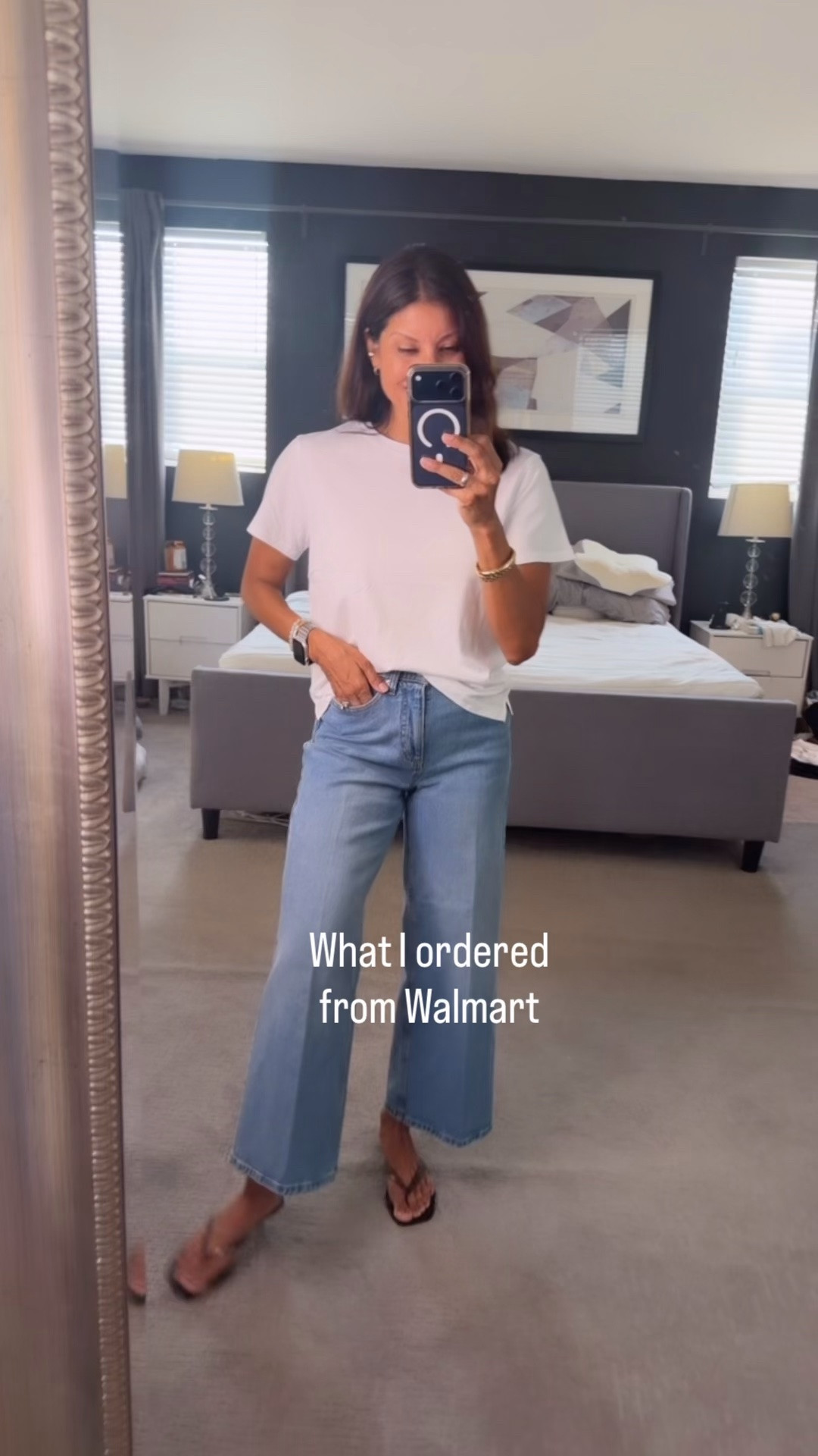 A few good staples @Walmart 

The cropped jeans size 2 
Tee small 
Cardigan xs 

Outfit inspo over 50

#LTKSeasonal #LTKPetite