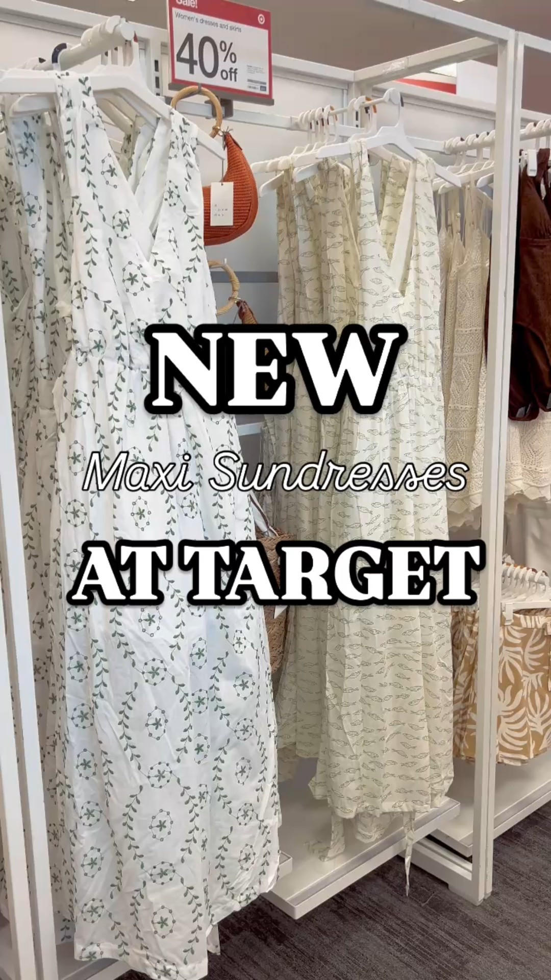 New Maxi Sundresses at Target 🎯

40% off this week!

#LTKSaleAlert #LTKFindsUnder50 #LTKStyleTip