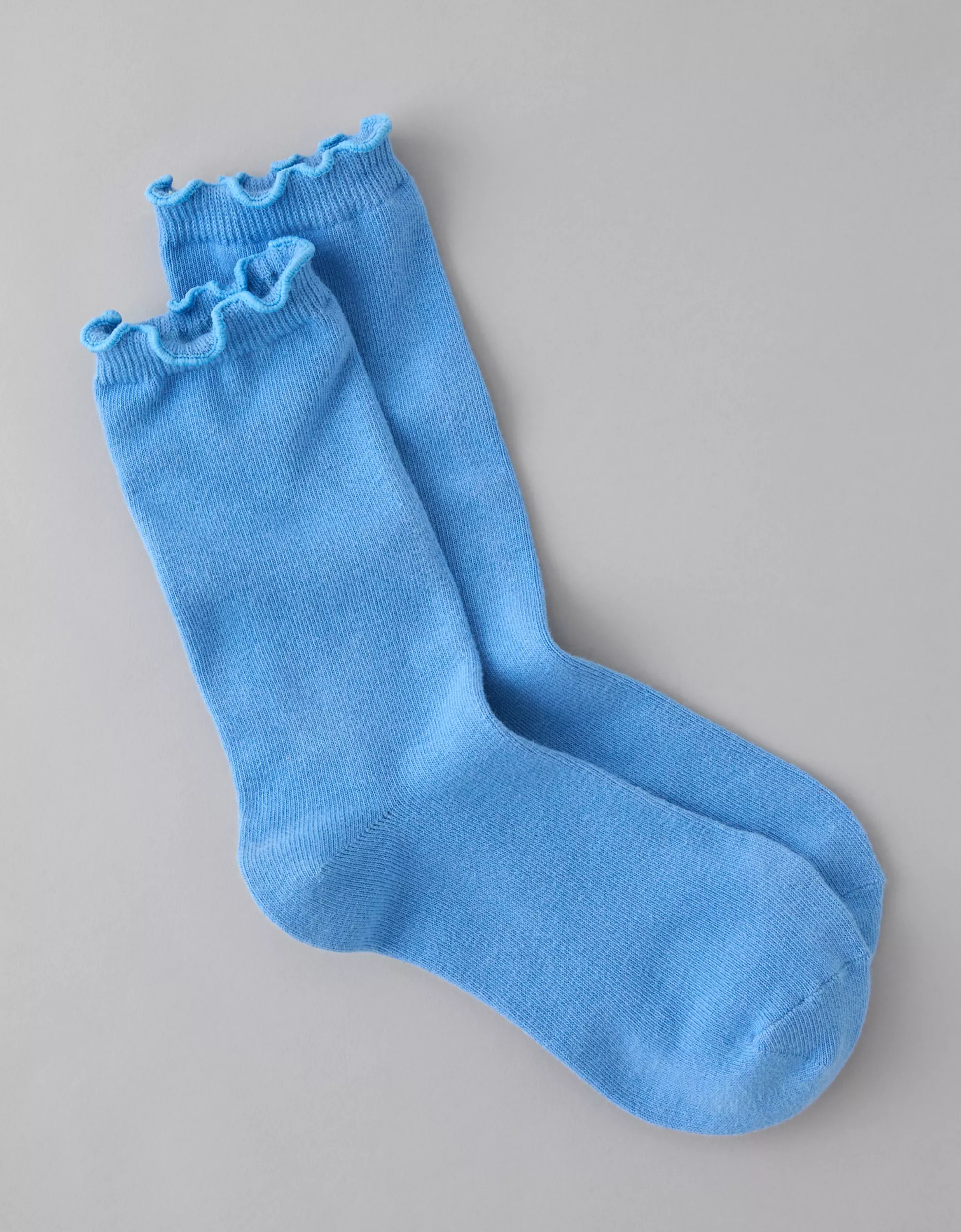 AE Ruffle Crew Socks | American Eagle Outfitters (US & CA)