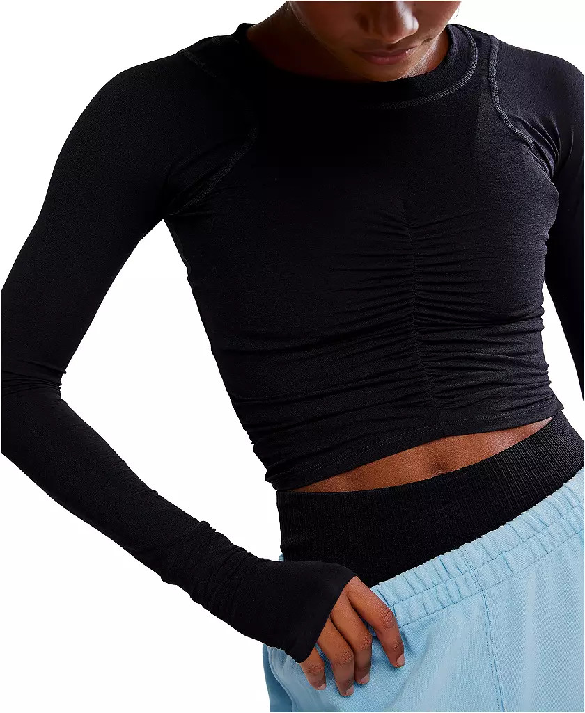 FP Movement Women's Tempo Ruched Long Sleeve | Dick's Sporting Goods | DICK'S Sporting Goods