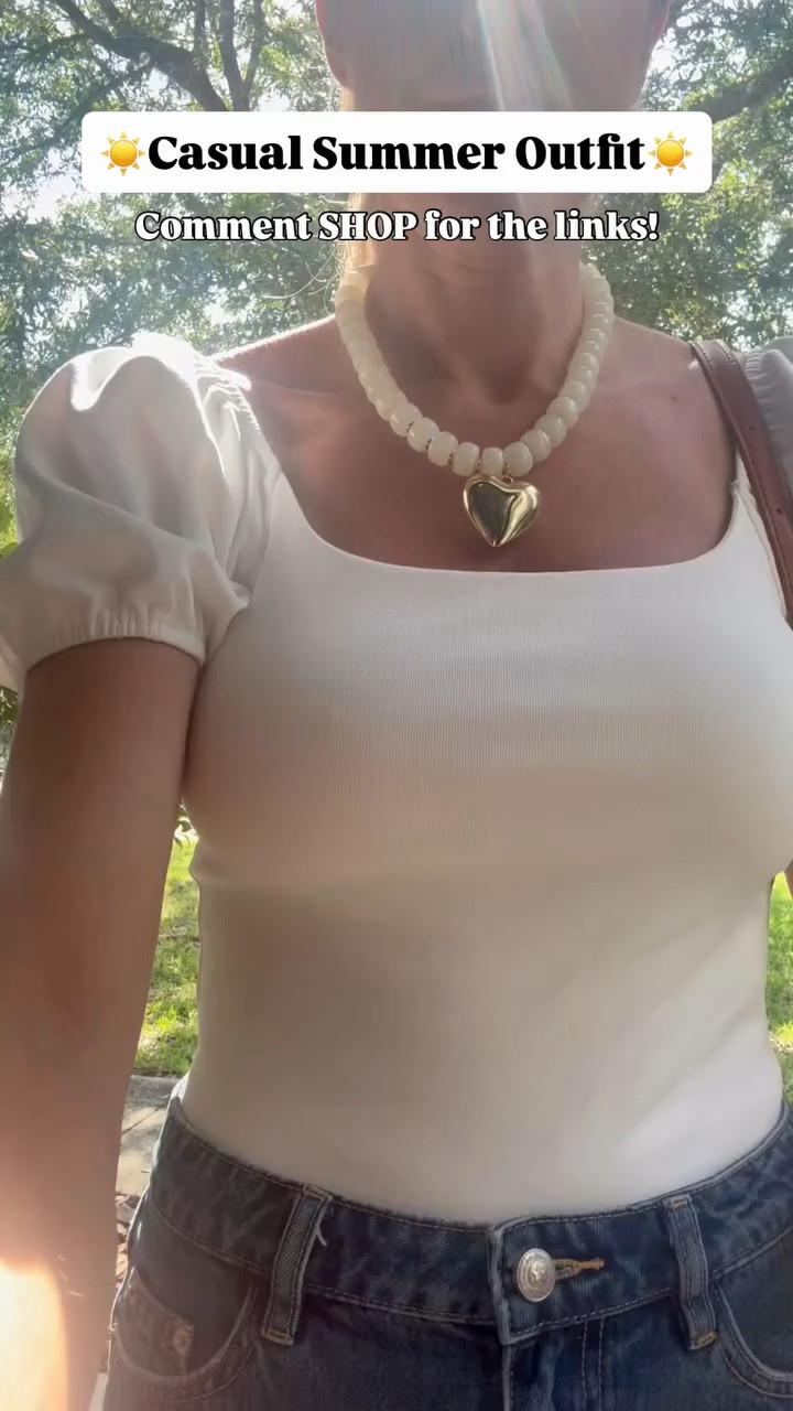 Easy summer look! Comment SHOP for the links!