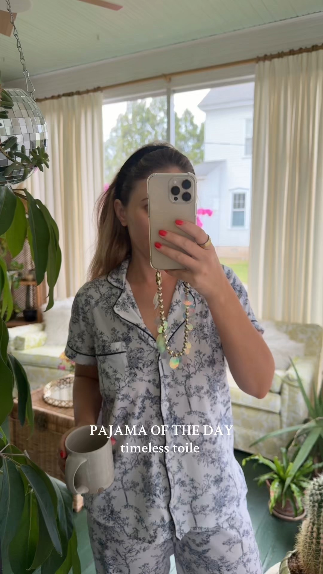 Pajama of the day in a Pima crop 

#LTKSeasonal #LTKPetite #LTKWatchNow