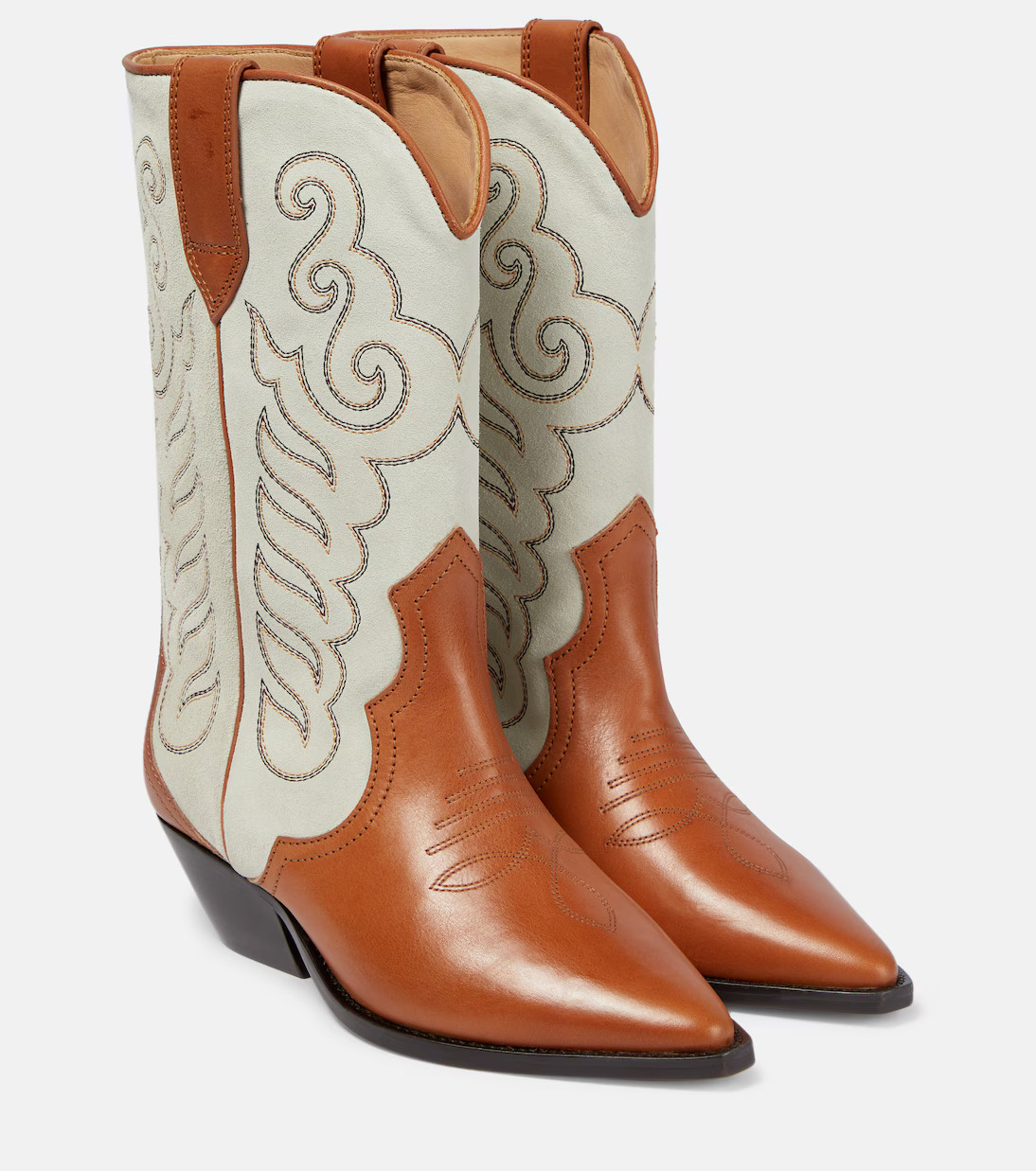 Duerto embroidered leather boots | Mytheresa (US/CA)