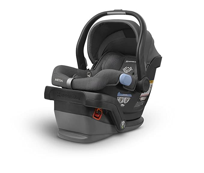 UPPAbaby MESA Infant Car Seat -Jordan (Charcoal Melange)Merino Wool Version/Naturally Fire Retard... | Amazon (US)
