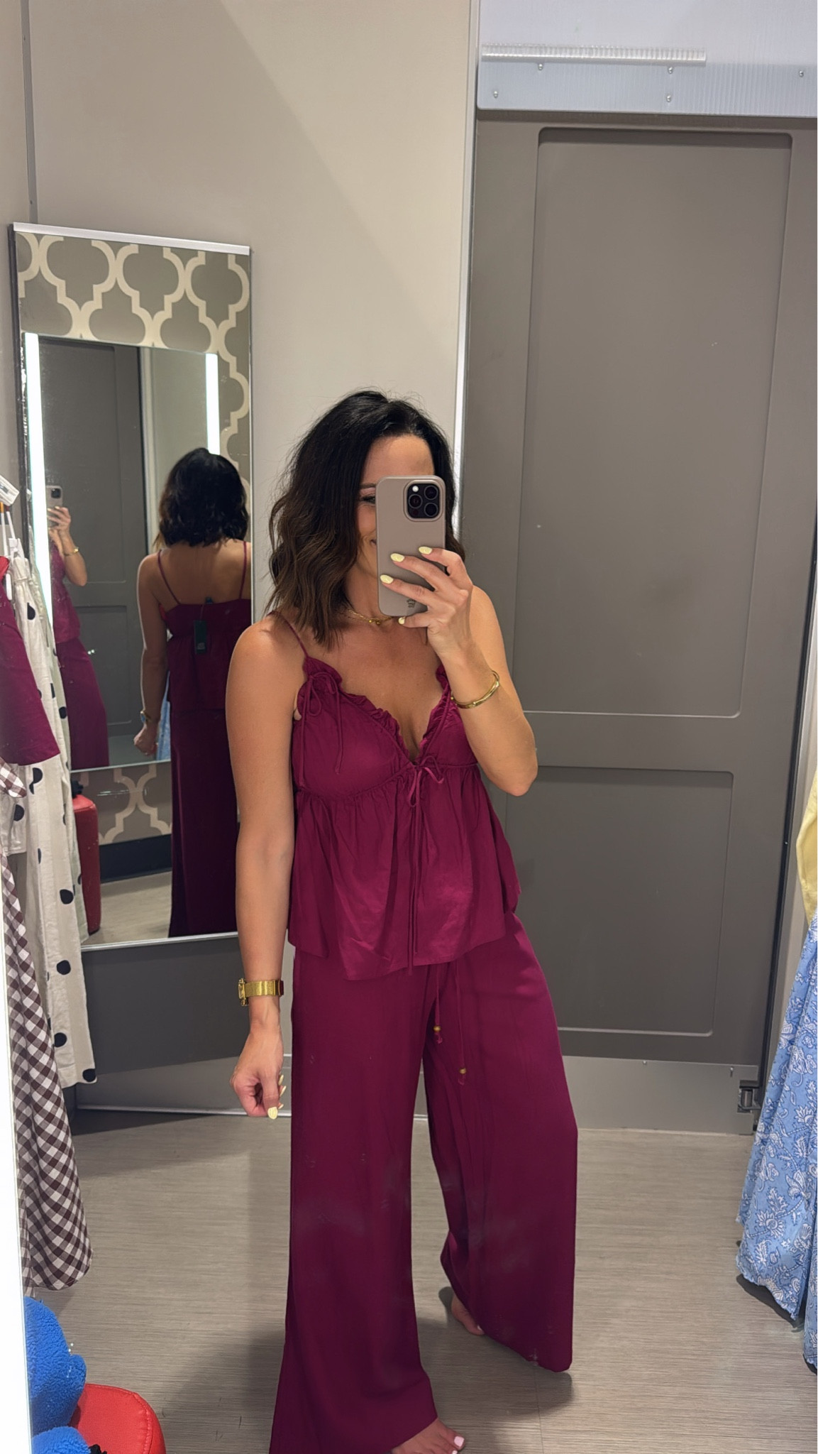 this color deserves a moment 🤩

target set xs, matching set outfit, red two piece set, casual summer outfit, lounge set outfit, flowy pants outfit, comfy chic outfit, vacation outfit idea, affordable outfit
#targetstyle #matchingset #summeroutfit #casualstyle #ltkstyle #everydayoutfit #affordablefashion #outfitinspo #vacayoutfit