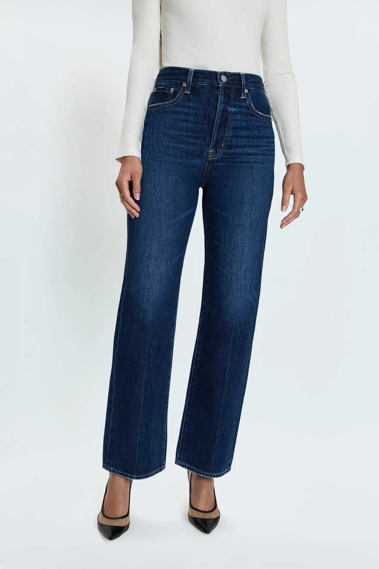 Cassie Super High Rise Straight Jean - Cultivate | Pistola Denim