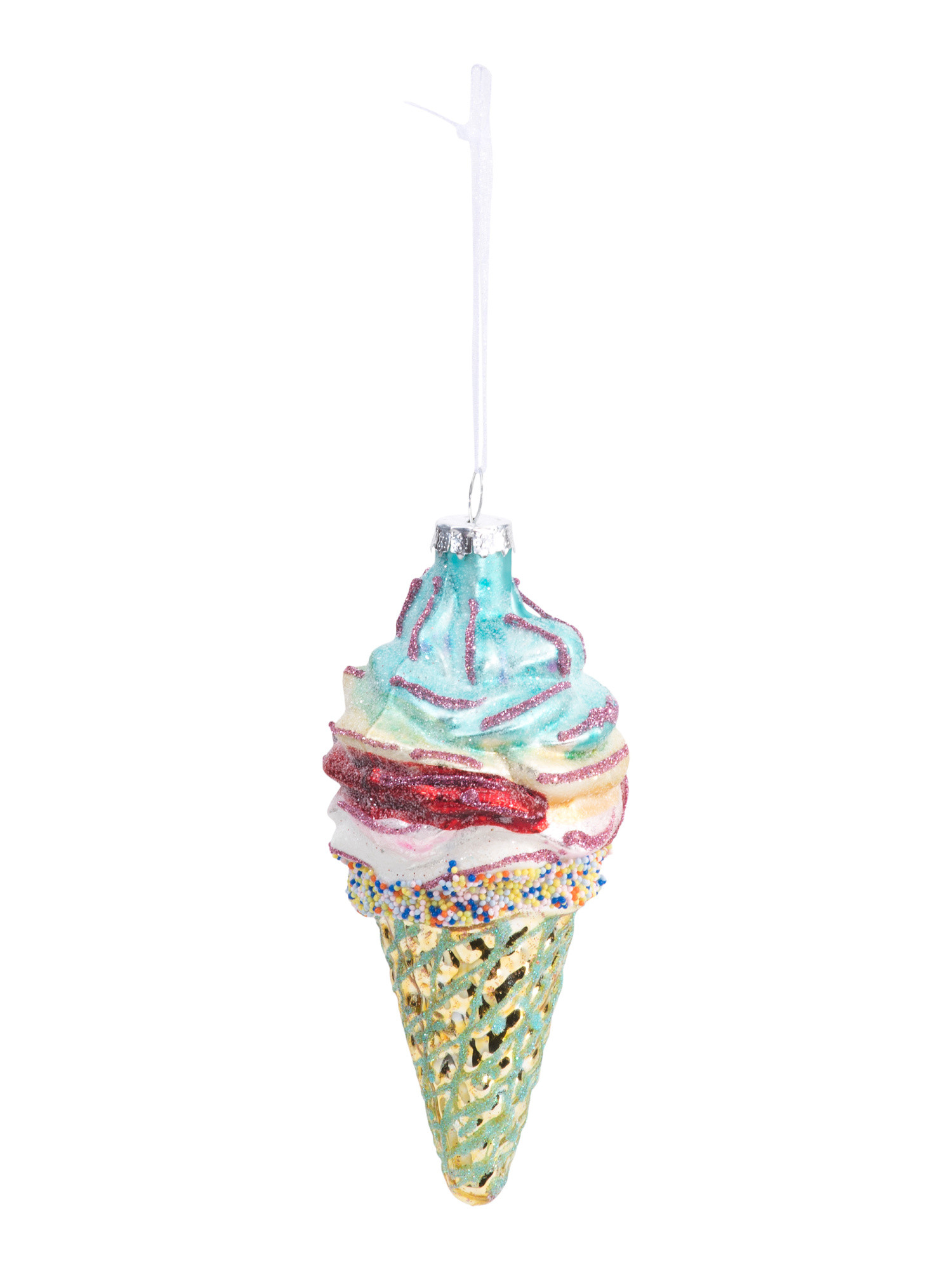 Glass Icecream Hanging Ornament | Pillows & Decor | Marshalls | Marshalls