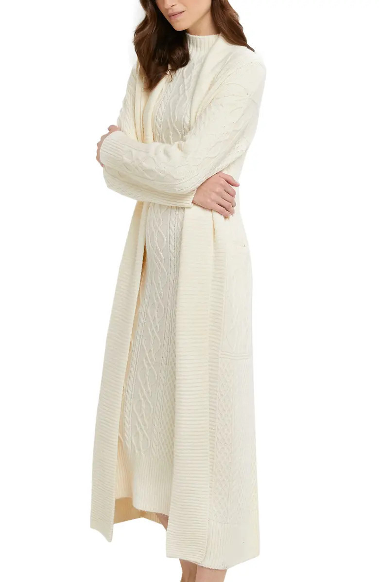 River Island Cable Knit Long Cardigan | Nordstrom | Nordstrom