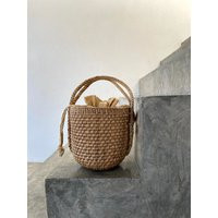Olivia Cylinder Bag , Straw Bag, Personalized Gifts, Hand Bags, Nacho Average Bride Bridesmaid Gift, | Etsy (US)