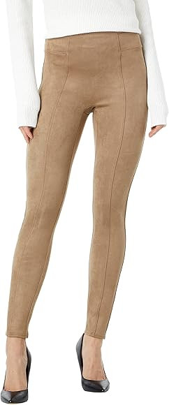 SPANX Faux Suede Leggings Camel SM - Regular 27 | Amazon (US)