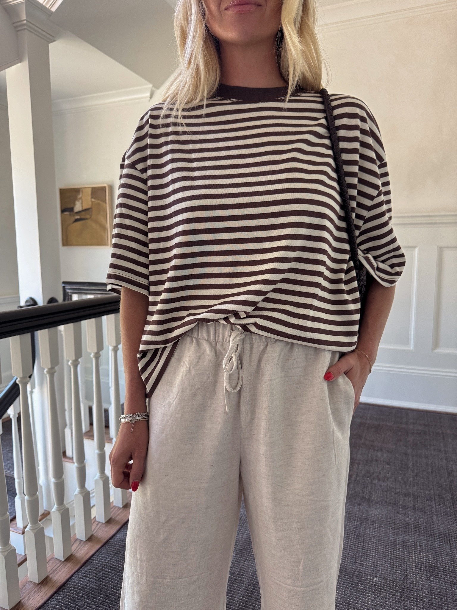 I’ve been wearing this tee and linen pants non stop!

#LTKootd