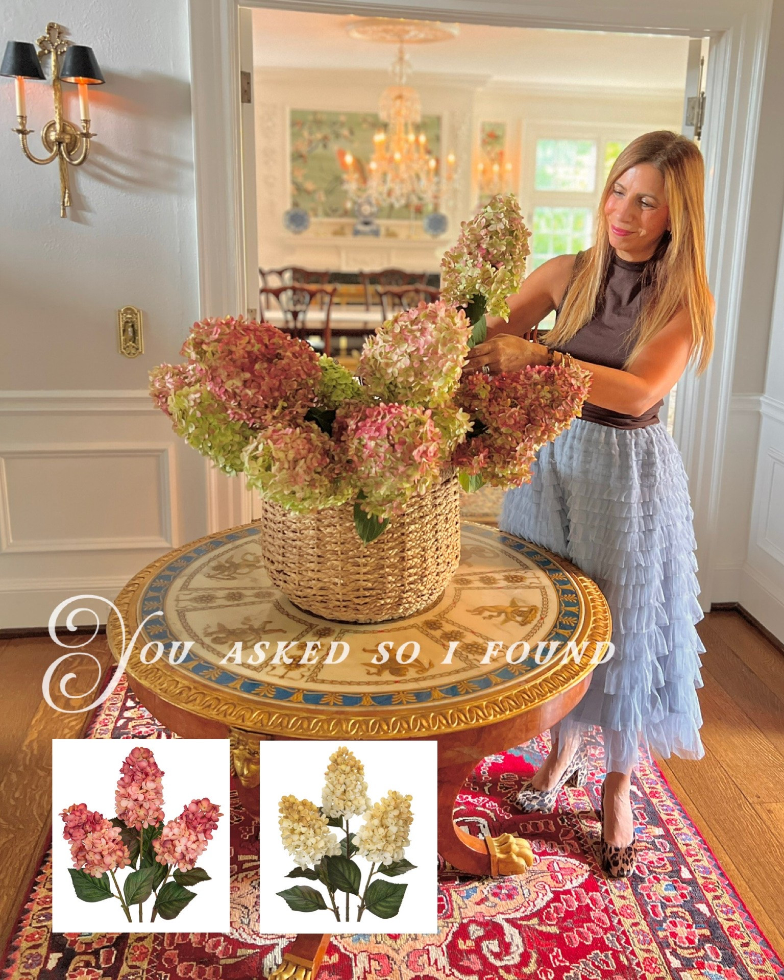 You asked, so I found!!! Faux hydrangeas that look so realistic.

#LTKHome #LTKSeasonal #LTKSaleAlert