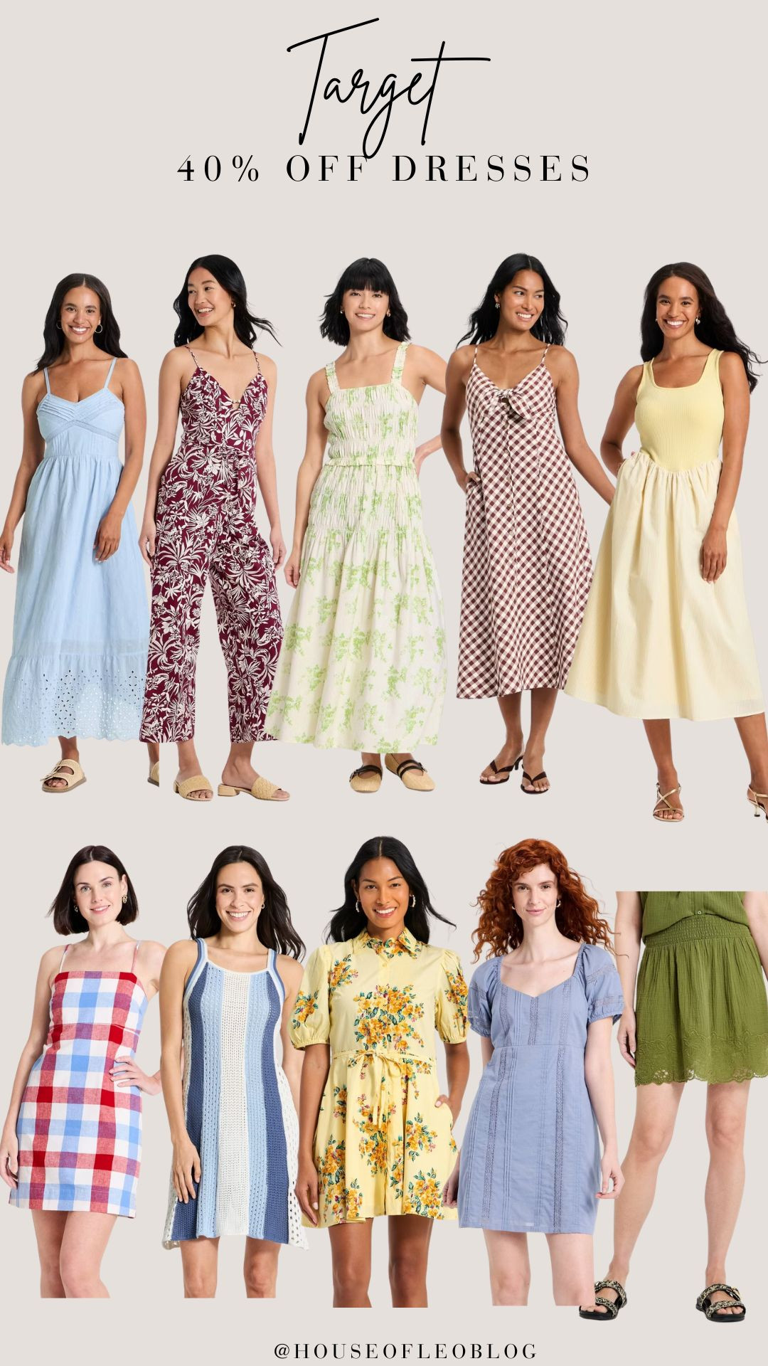 40% off select dresses at Target!  

 #LTKOver40 #LTKSaleAlert #LTKWorkwear