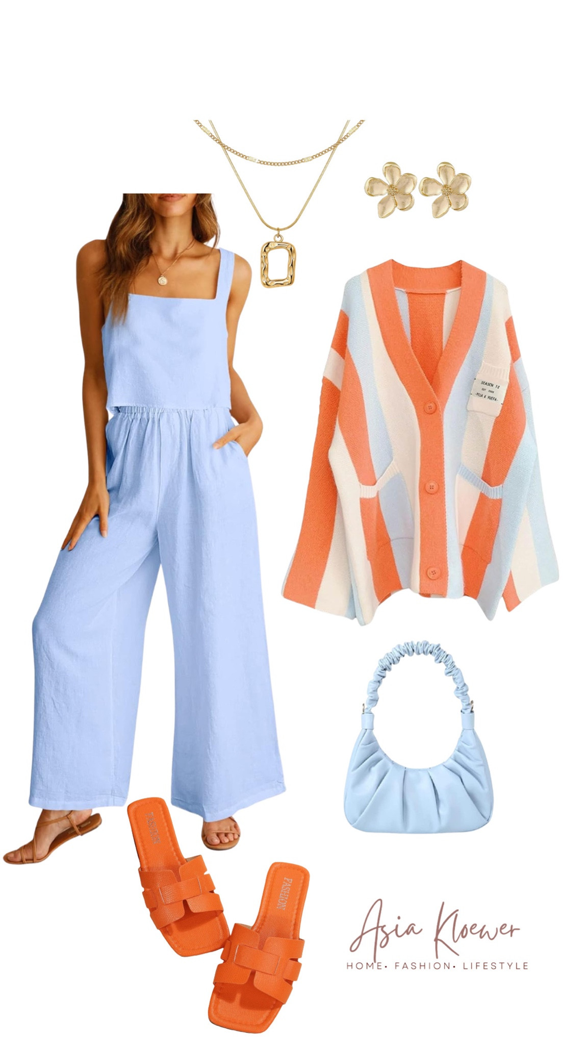 Spring Outfit 🍊
#amazonspringoutfit #amazonset #springout #vacation 

#LTKSeasonal #LTKfindsunder50 #LTKstyletip