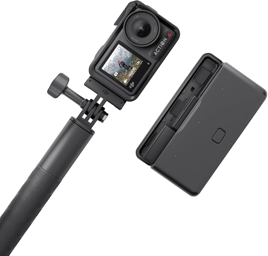 DJI Osmo Action 4 Adventure Combo, 4K/120fps Waterproof Action Camera with a 1/1.3-Inch Sensor, 1... | Amazon (US)