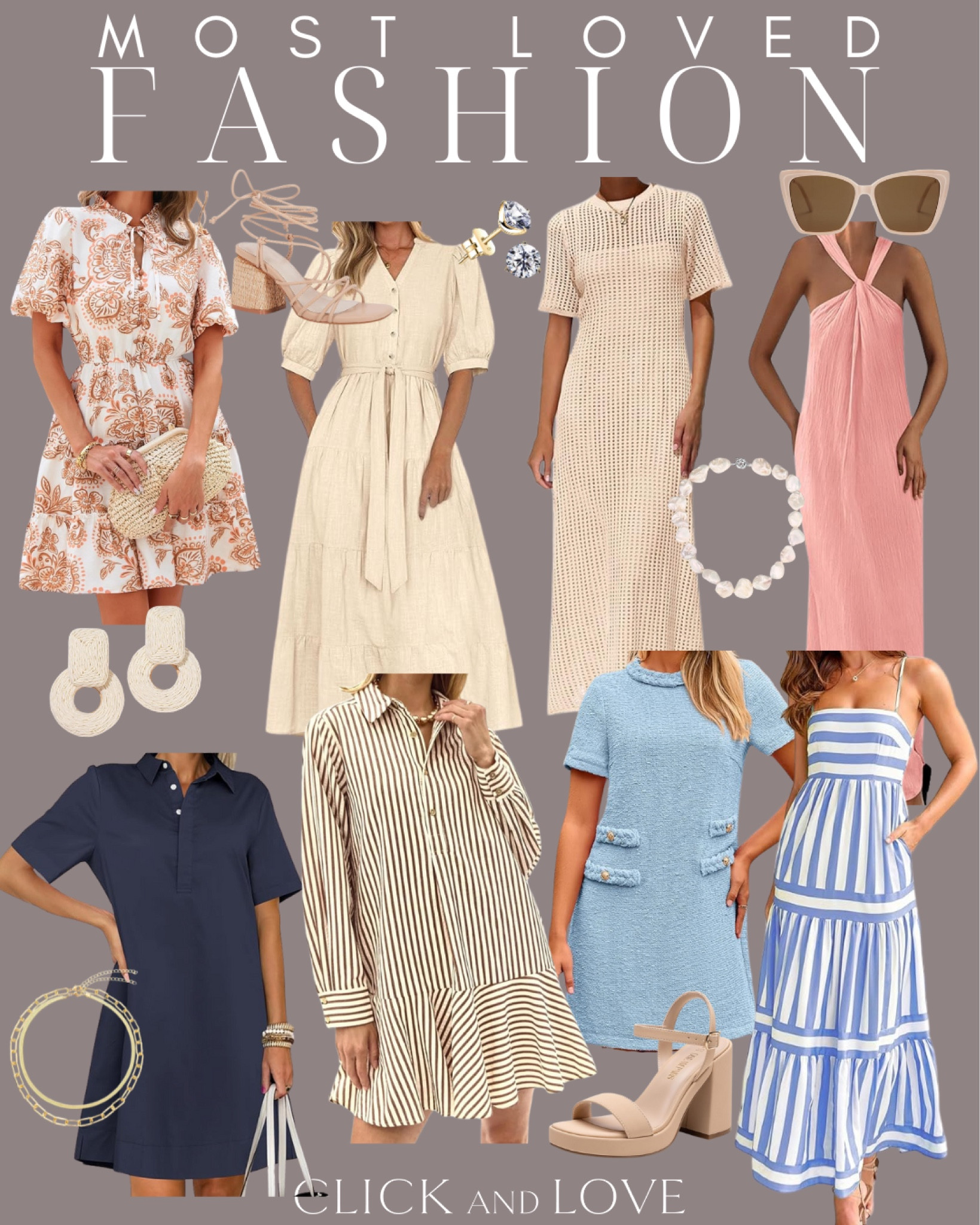 Most Loved fashion finds from this past week! So many great spring dresses and accessories made the list this week!

Womens fashion, fashion, fashion finds, outfit, outfit inspiration, clothing, spring fashion, summer fashion, wardrobe, fashion accessories, capsule wardrobe, outfit, tote, travel style, dress, affordable fashion, budget friendly women’s clothes,striped dress, resort wear, spring wardrobe, spring dress, earrings, faux diamond studs, necklace, earrings, floral dress, Easter dress, neutral shoe, heel


#LTKStyleTip #LTKSpringSale #LTKSeasonal