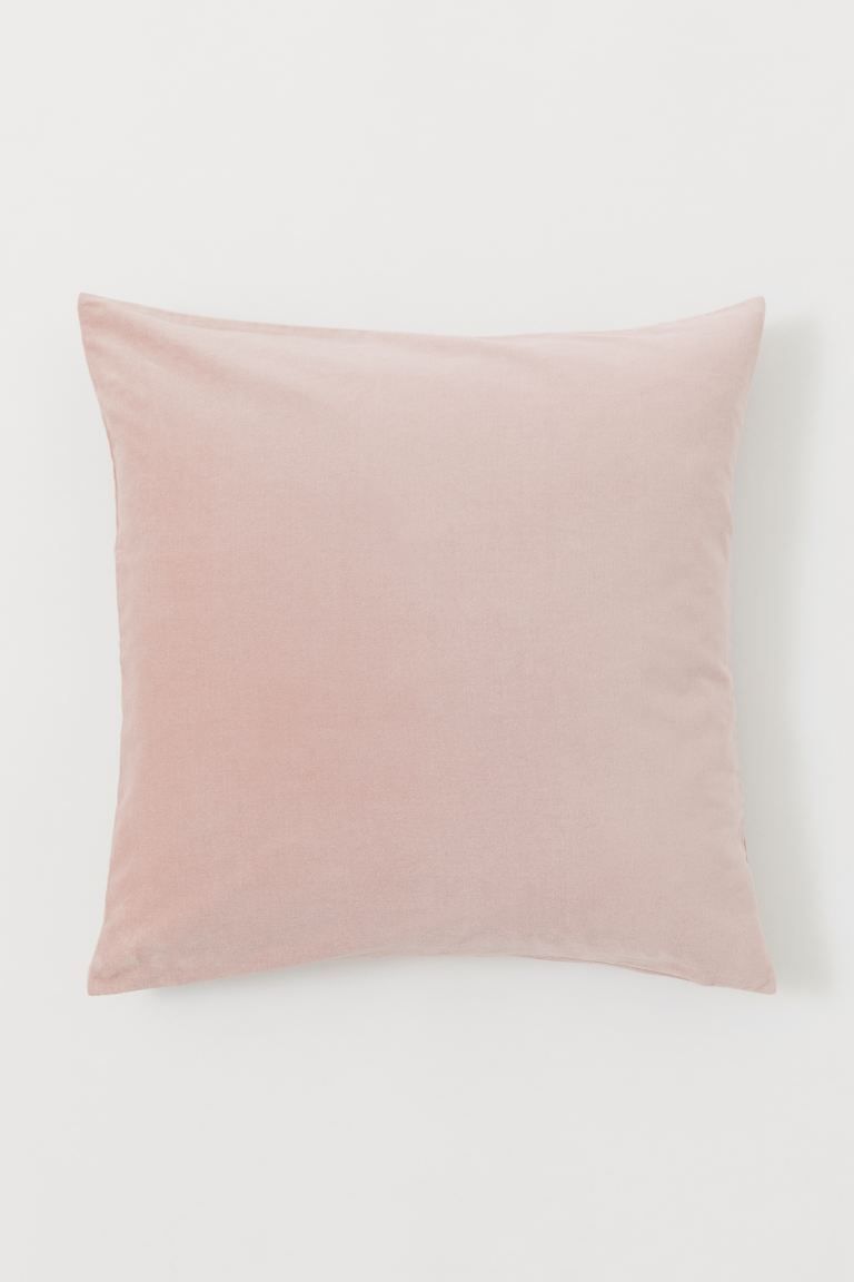 Cotton Velvet Cushion Cover | H&M (US)