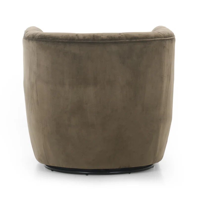 Ermira Upholstered Swivel Barrel Chair | Wayfair North America