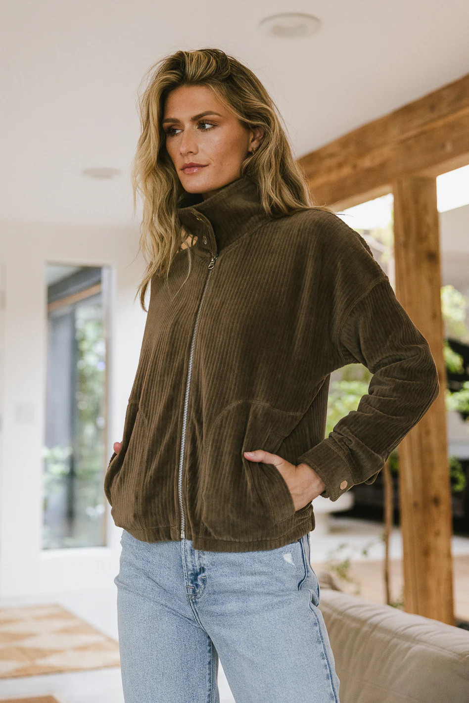 Teagan Jacket in Mocha | Böhme US