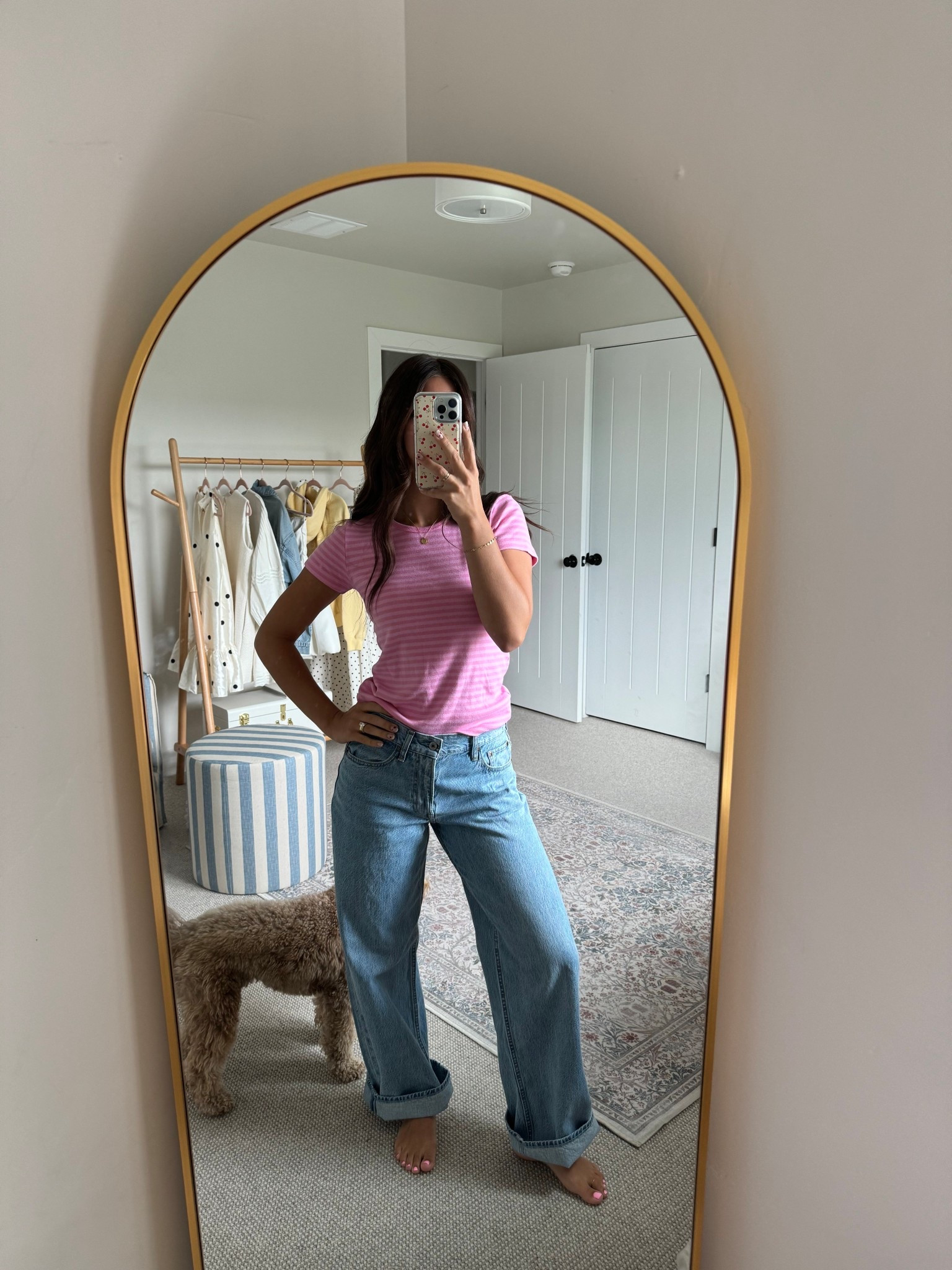 Low rise baggy jeans from Abercrombie!! Wearing a size 25

#LTKSeasonal #LTKHome #LTKFindsUnder100