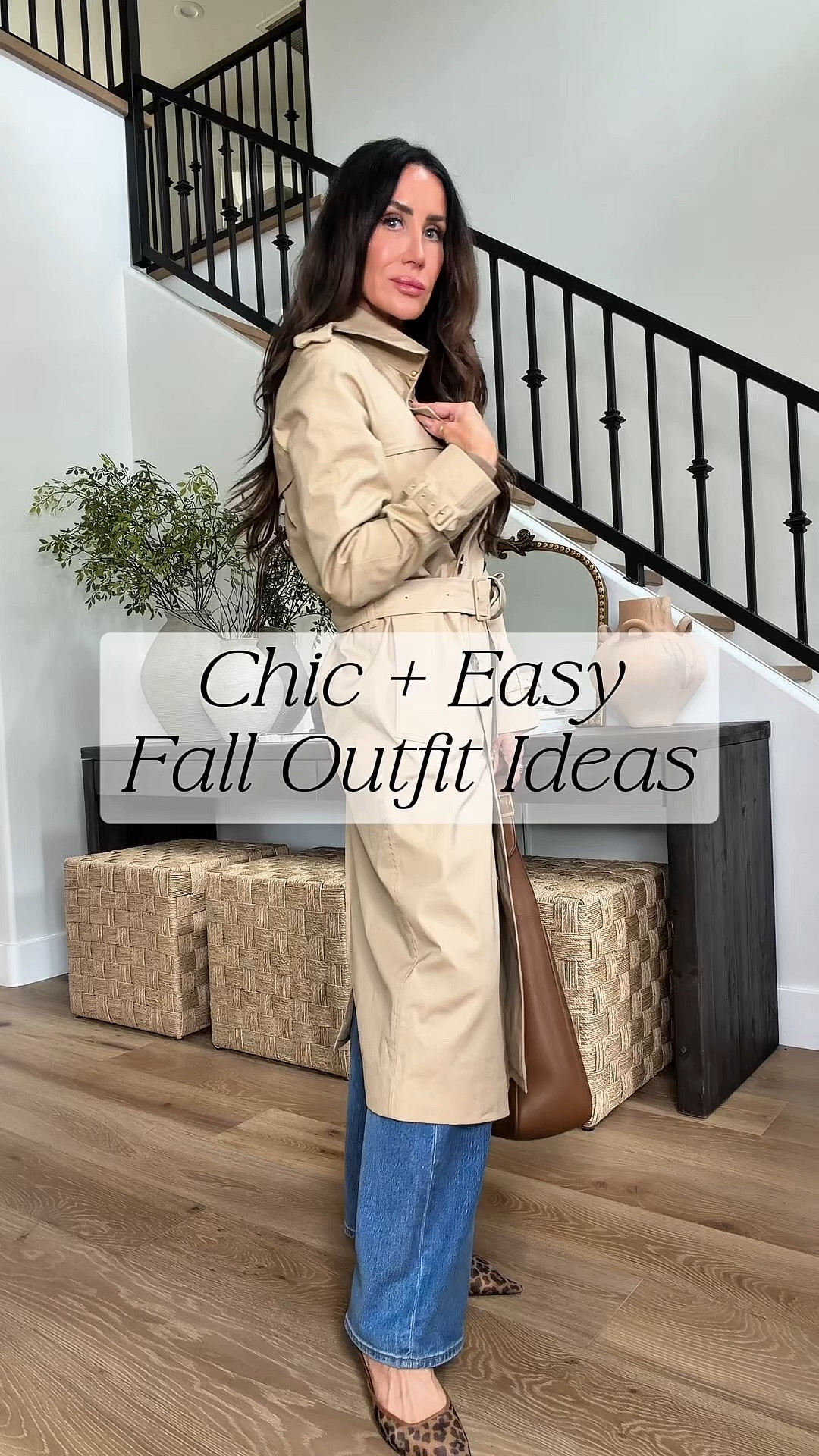Chic & easy fall outfit ideas…elevated basics you’ll want in your closet! FYI I’m 5’5”

-Trench (sz xs, light khaki) incredible detailing and beautifully made)
-Beige cropped button down sweater (sz small, speckled beige) heavier in weight
-Cashmere sweater (sz small, color Teak) incredible soft and not itchy, lightweight 
-Cashmere oversized button down sweater (sz small, color Teak) deliciously soft and comfy 
-Boyfriend crew sweater (Heather brown, sz small) 
-Rib button tee (heather oatmeal, sz XS)

-Jeans (great stretch and very comfy)
Bella stretch wide leg (seaside blue, sz 25, reg length) 
Bella stretch relaxed straight leg (Atlantic blue and charcoal black, sz 25, reg length)
-Skort sz xs (runs a little big)

#LTKootd #LTKSeasonal #LTKOver40