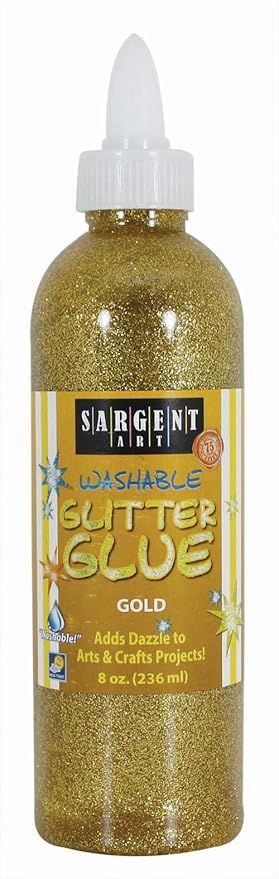 Sargent Art 22-1981 8-Ounce Glitter Glue, Gold | Amazon (US)