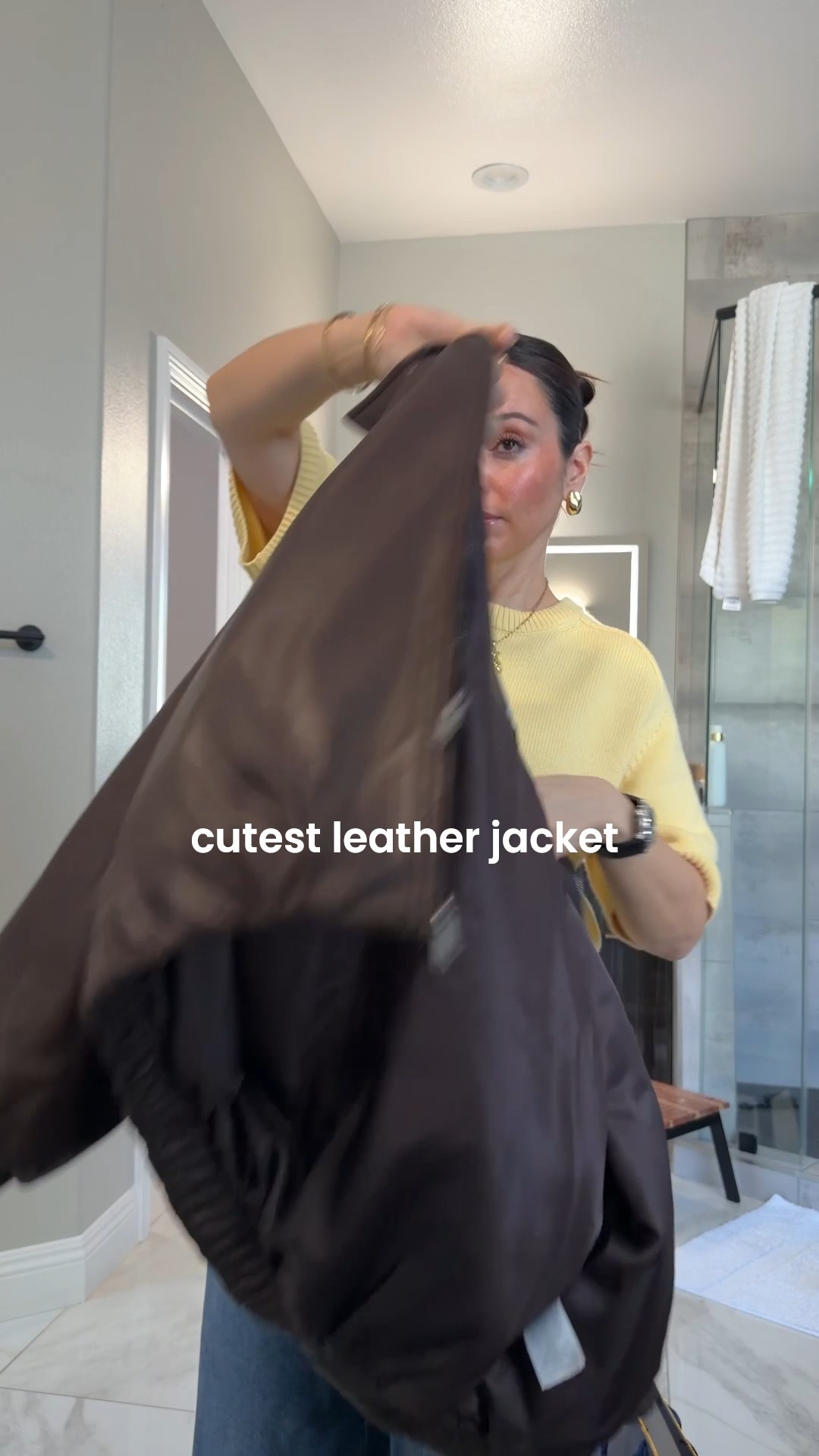 my fave brown leather jacket 

#LTKgrwm #LTKBeauty #LTKootd