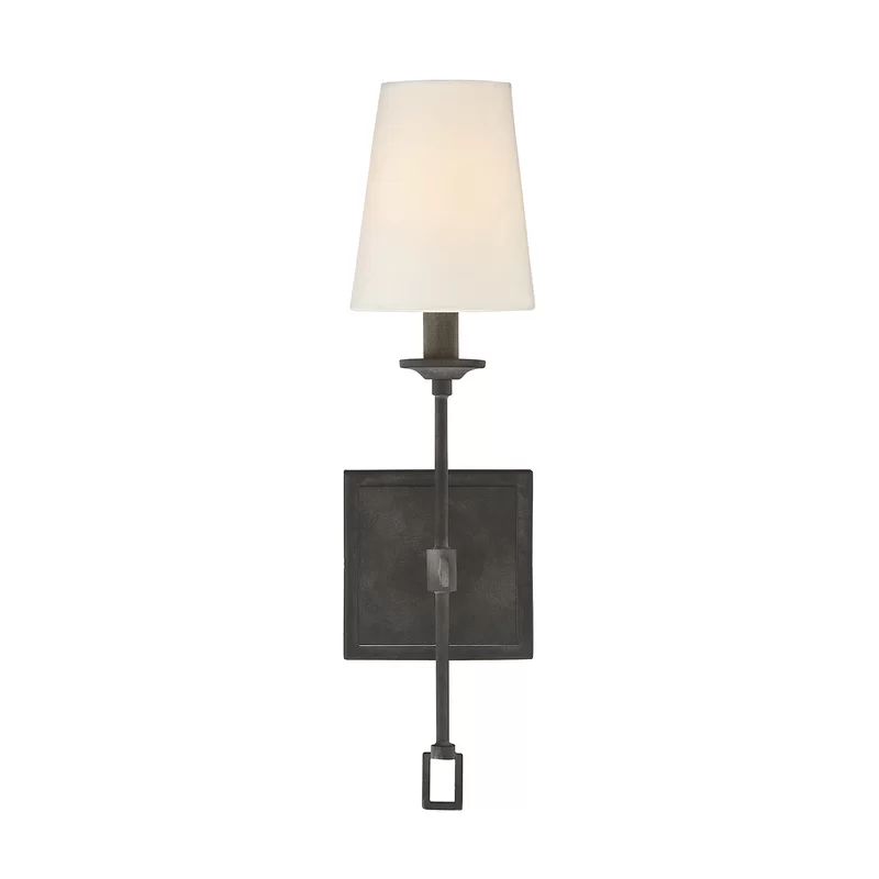 Ayleen 1 - Light Dimmable Oxidized Black Wallchiere | Wayfair North America