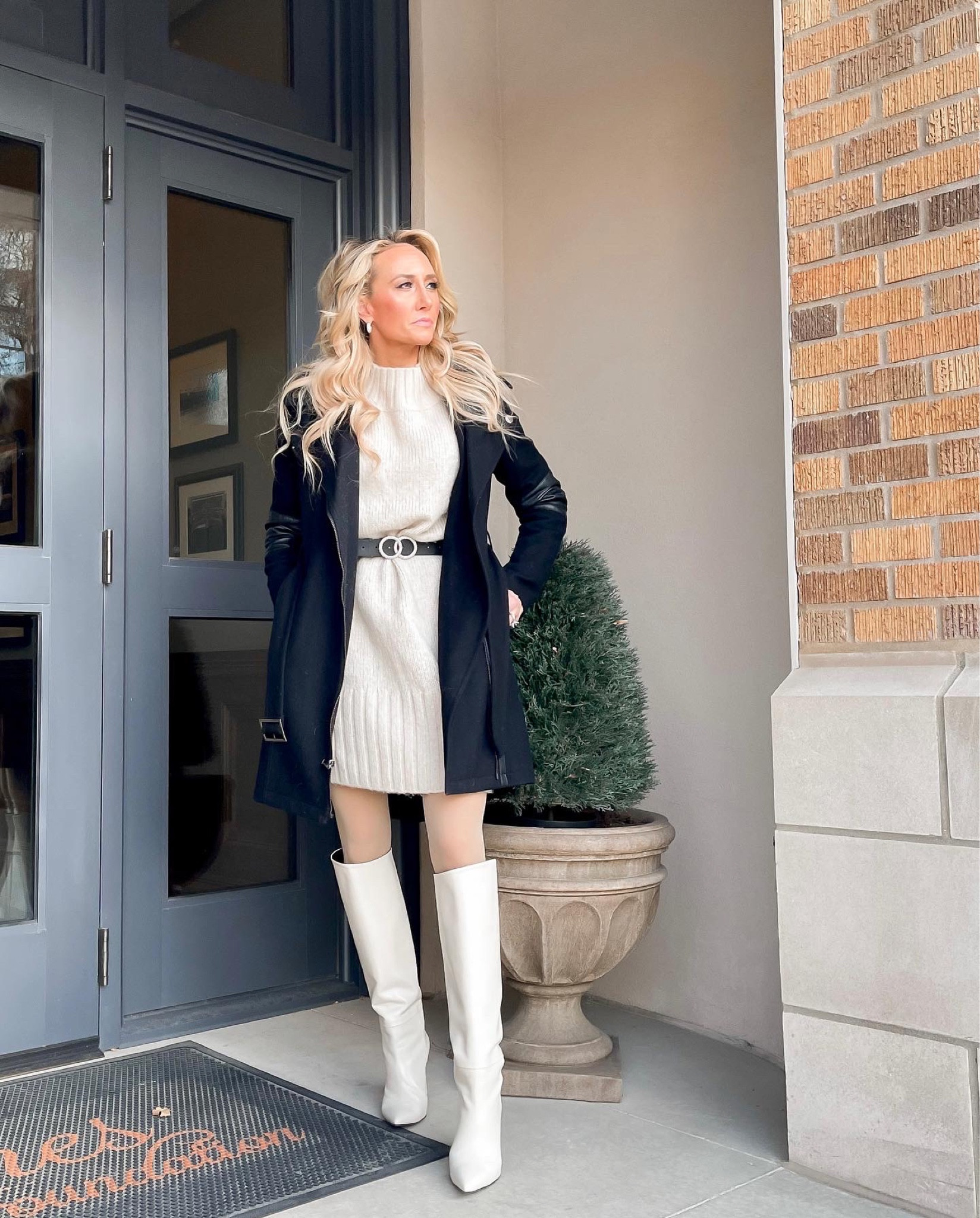 Winter Neutrals 🖤🤎Can't go wrong withthem!
BCBGeneration Black Wool Coat - old from @nordstromrack
Cream Wool Sweater Dress @express
Steve Madden Ivory Knee High Boots
Follow for more outfit and style Inspo!
sweater dress, sweater weather, sweater, neutrals, neutral style, neutral fashion,  style, style Inspo, style fashion, winter outfit,  winter style, winter fashion, business casual, cozy, 
outfit, Outfitinspo,
ootd, ootd style, chic, chic style

#LTKworkwear #LTKstyletip #LTKunder100