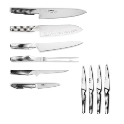 Global Classic 10-Piece Ultimate Prep Knife Set | Williams-Sonoma