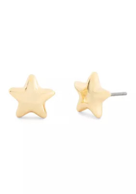 COACH Star Stud Earrings, Gold | Belk