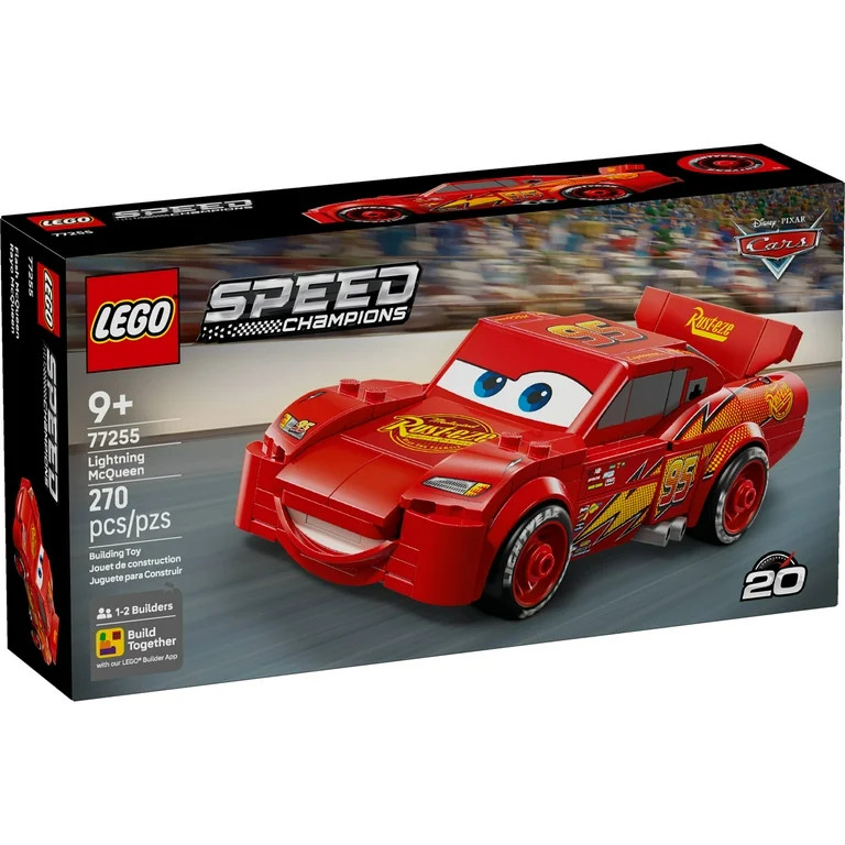 LEGO Speed Champions Lightning McQueen - Building Toy for Boys & Girls, Ages 9+ - Easter Basket S... | Walmart (US)