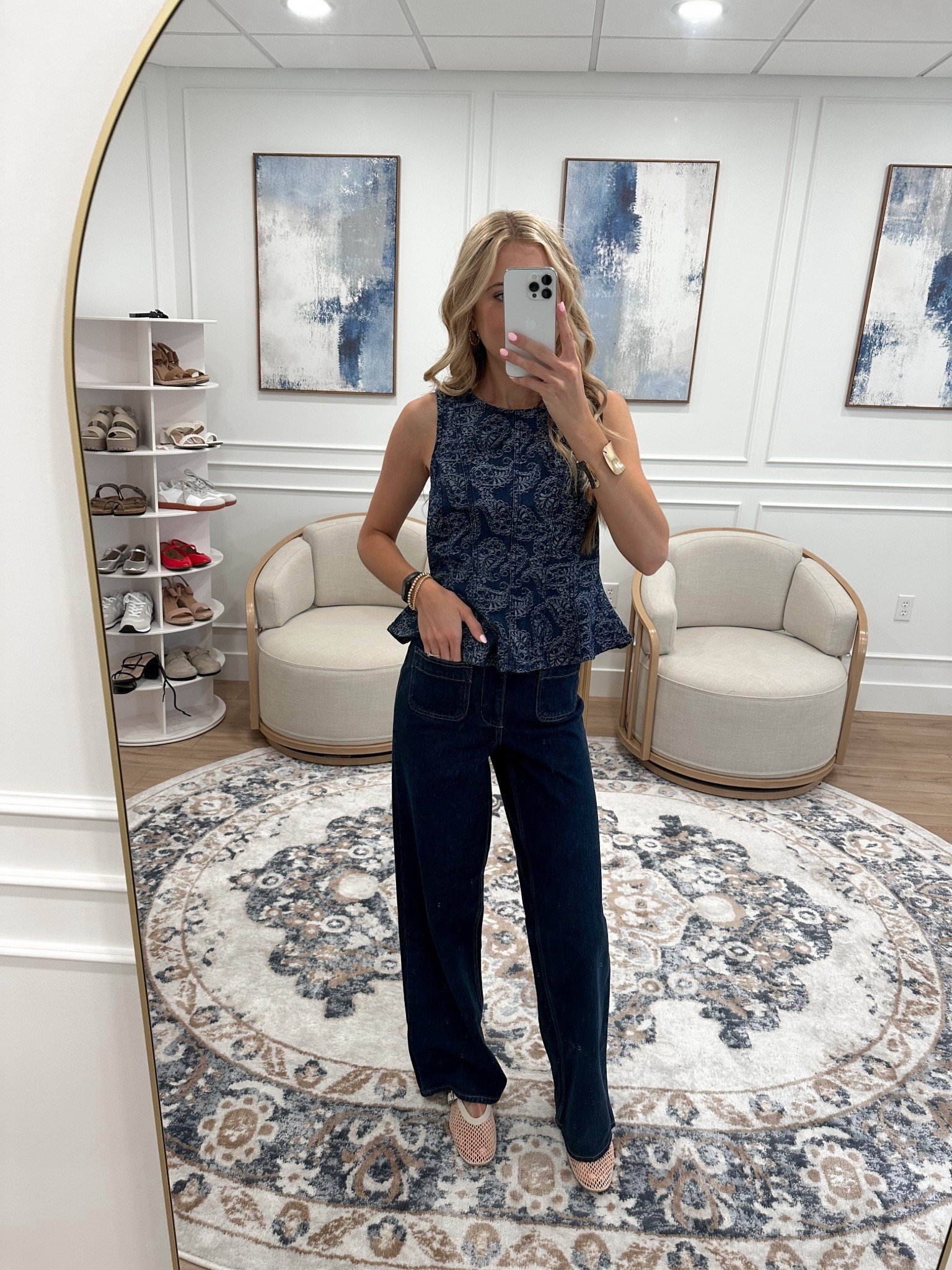 New at @walmartfashion #walmartpartner #walmartfashion. Fall outfits. Must have Walmart denim jeans. I am 5’8.5, size down one in jeans. Top runs true to size.  

#LTKStyleTip #LTKFindsUnder100 #LTKFindsUnder50