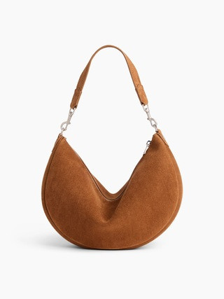 Vegan Suede Crescent Bag | Gap (US)