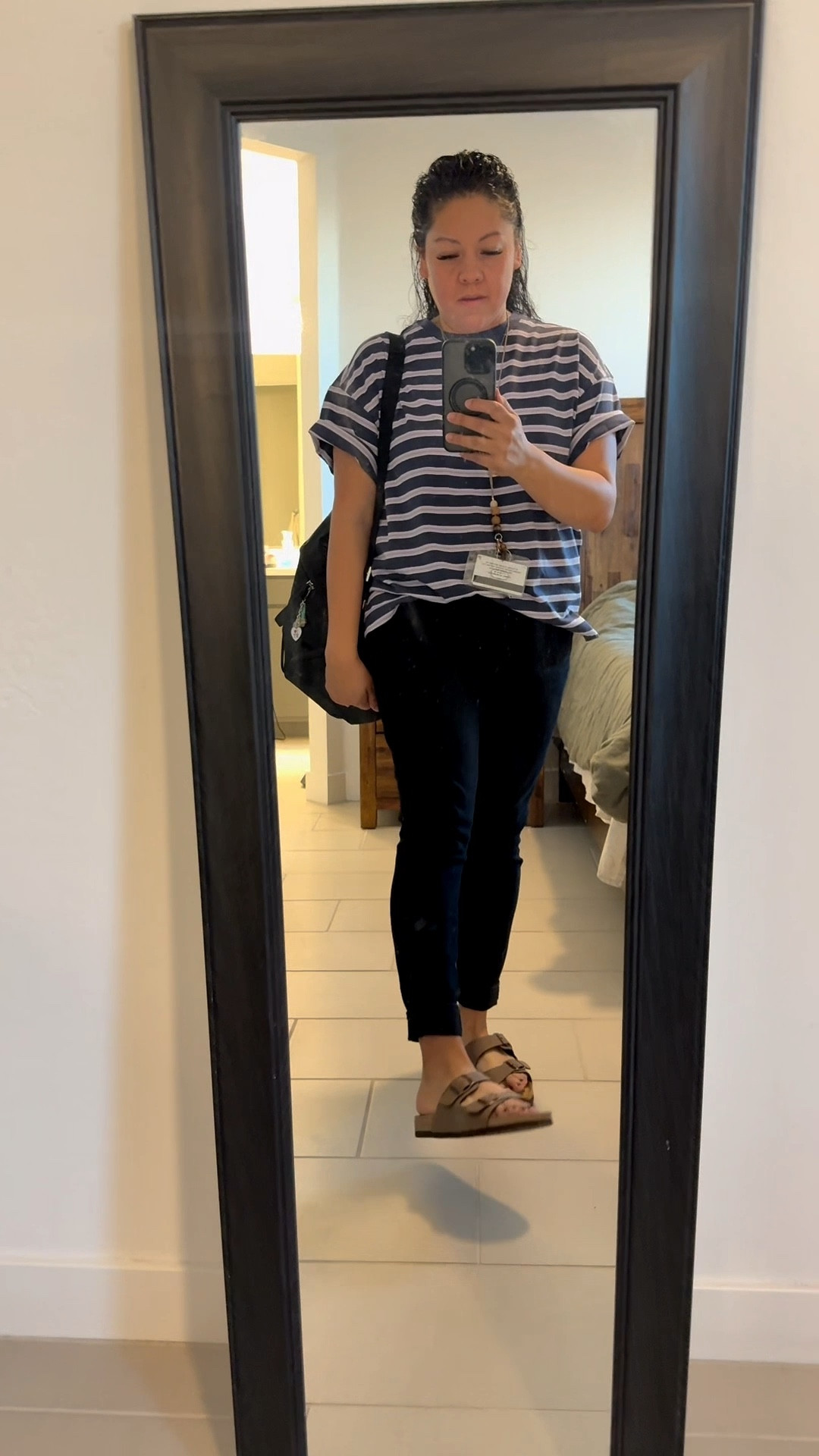 Tried the Lane cork sandals from Cushionaire and they’re such a good everyday option!

Classic cork sandal style, adjustable straps, and currently on sale!

Comfortable enough for errands or work — just size up ½ if you like a little extra room. 

#cushionaire #corksandals 

#LTKmomlife #LTKdayinmylife