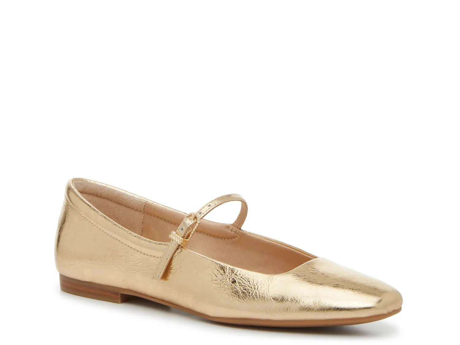 Dolce Vita Aileen Mary Jane Flat | Women's | Gold Metallic | Size 7.5 | Flats | Mary Jane | DSW