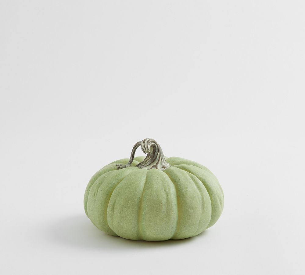 Lit Faux Pumpkin | Pottery Barn (US)